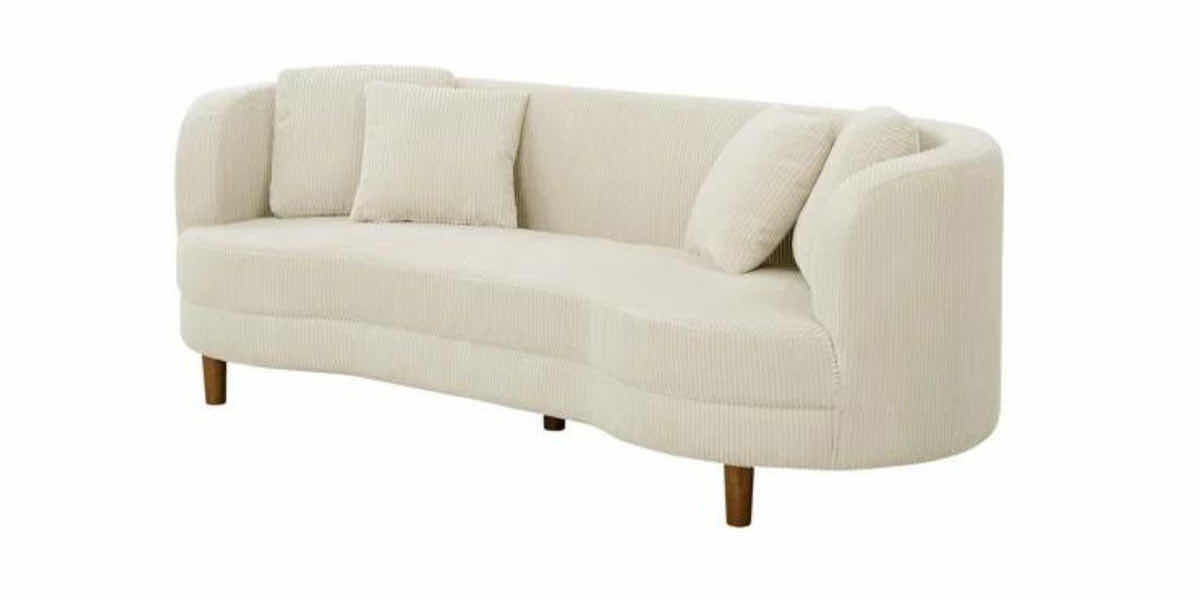 Photo 1 of ROLA IVORY CREAM SAND BAR SOFA