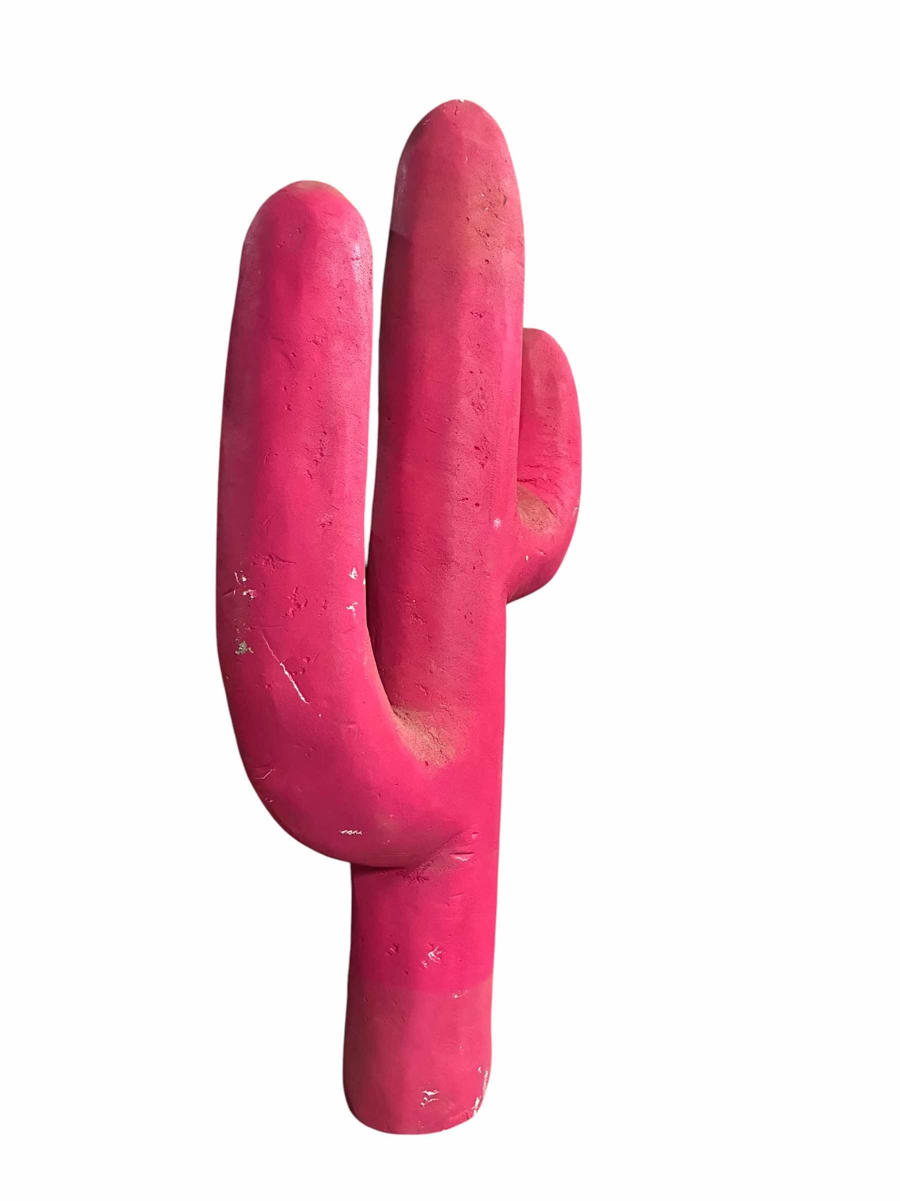 Photo 1 of GINORMOUS PINK FOAM CACTUS 46“ X 11” 92
