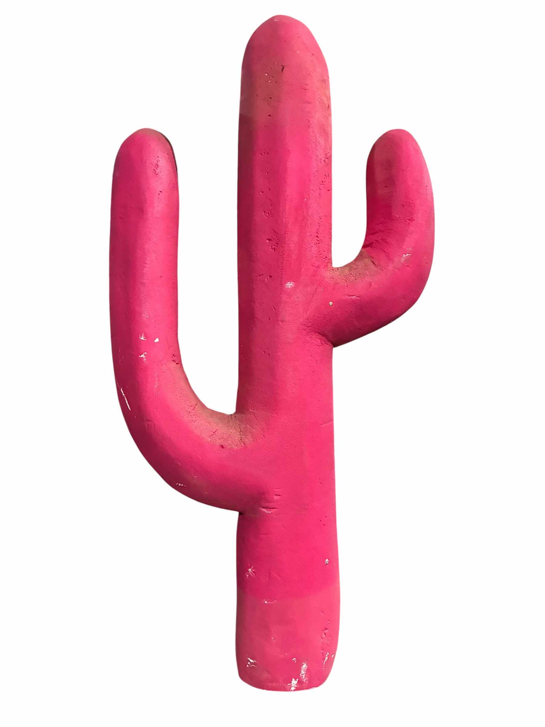 Photo 1 of GINORMOUS PINK FOAM CACTUS 46“ X 11” 92