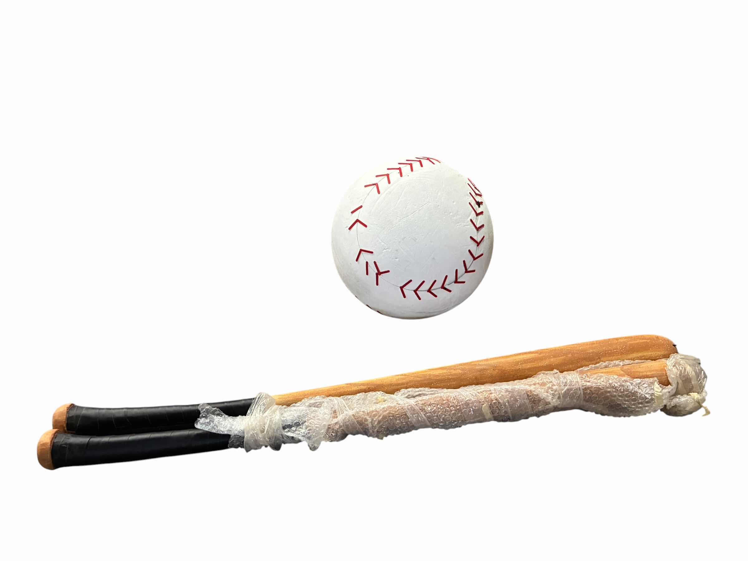 Photo 1 of GINORMOUS 30” FOAM BASEBALL & 2 8’ FOAM BASEBALL BATS