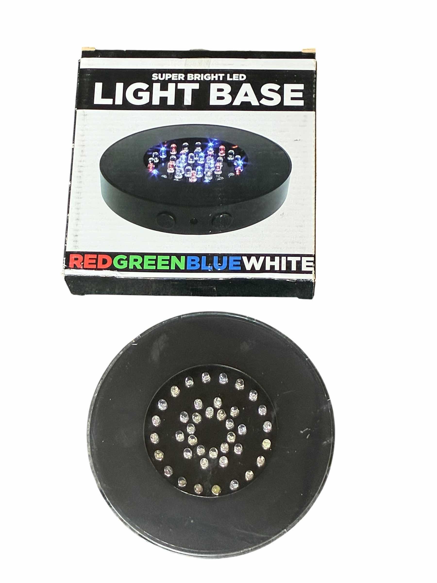 Photo 1 of SUPER BRIGHT MULTICOLOR LED 6” LIGHT BASE
