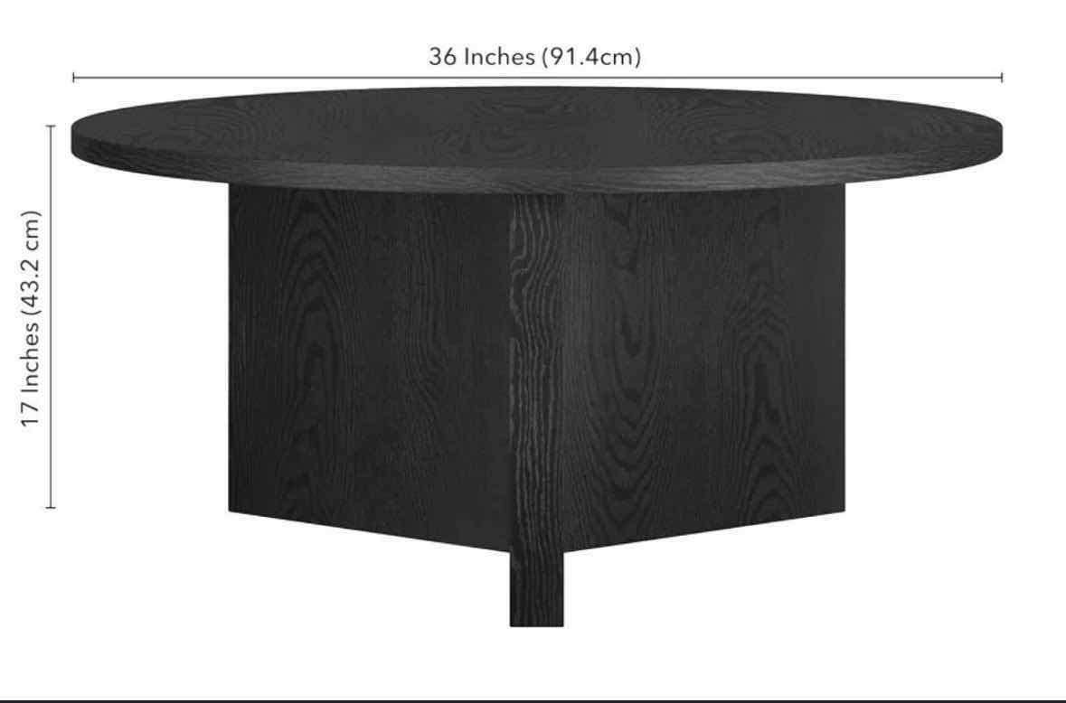 Photo 1 of ONYX ROUND COFFEE TABLE