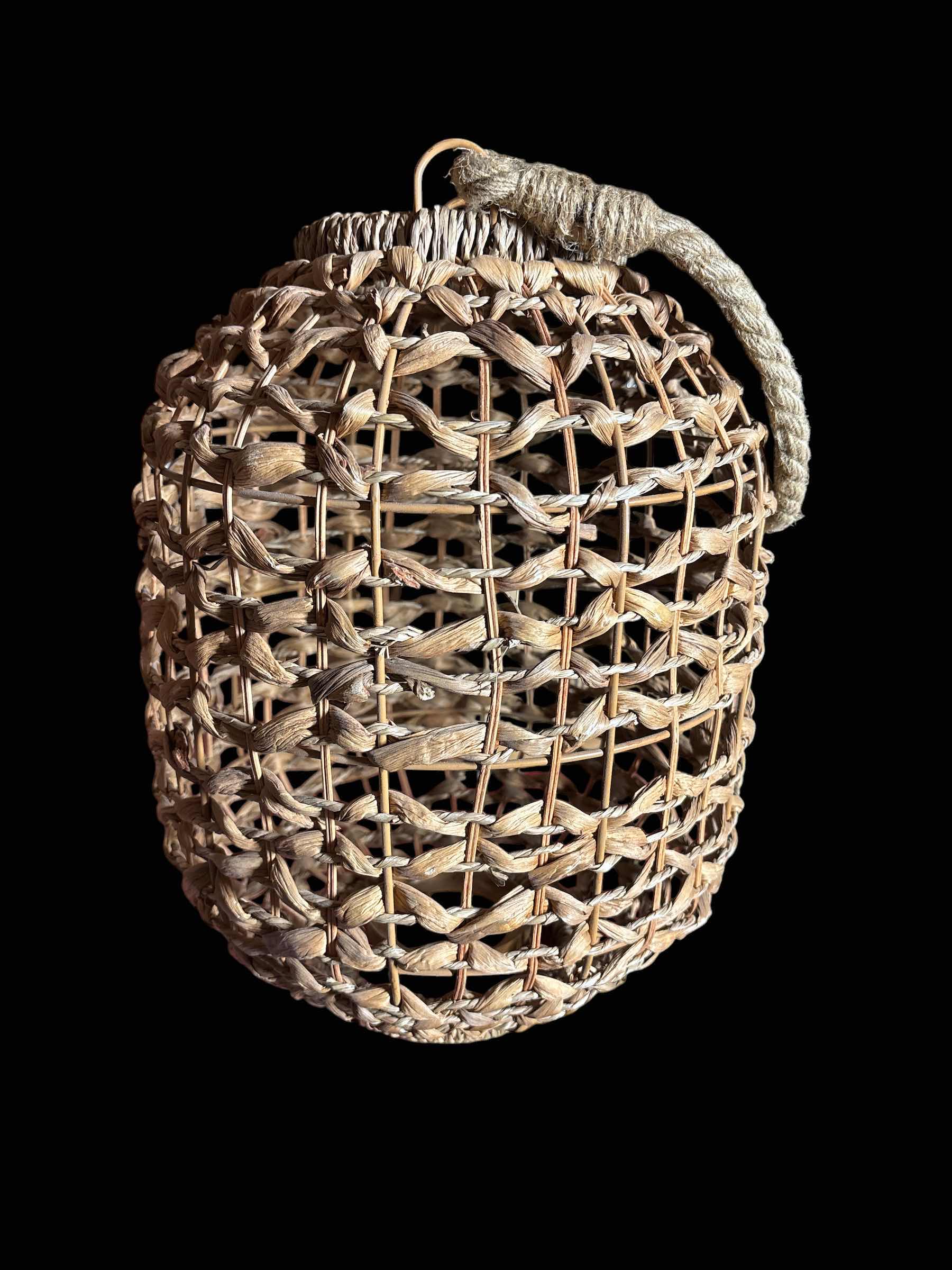 Photo 1 of BOHEMIAN STYLE RATTAN 16” HANGING LANTERN $45