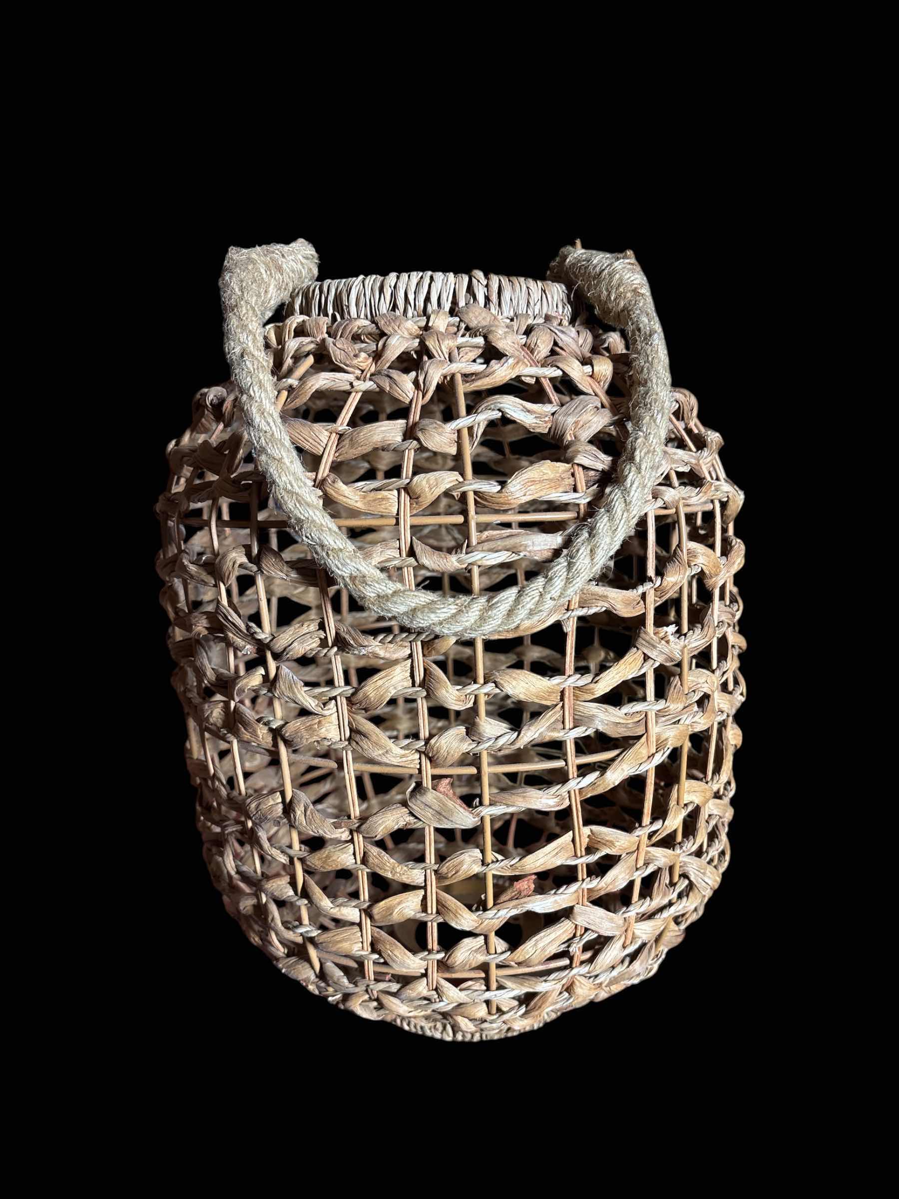 Photo 1 of BOHEMIAN STYLE RATTAN 16” HANGING LANTERN $45