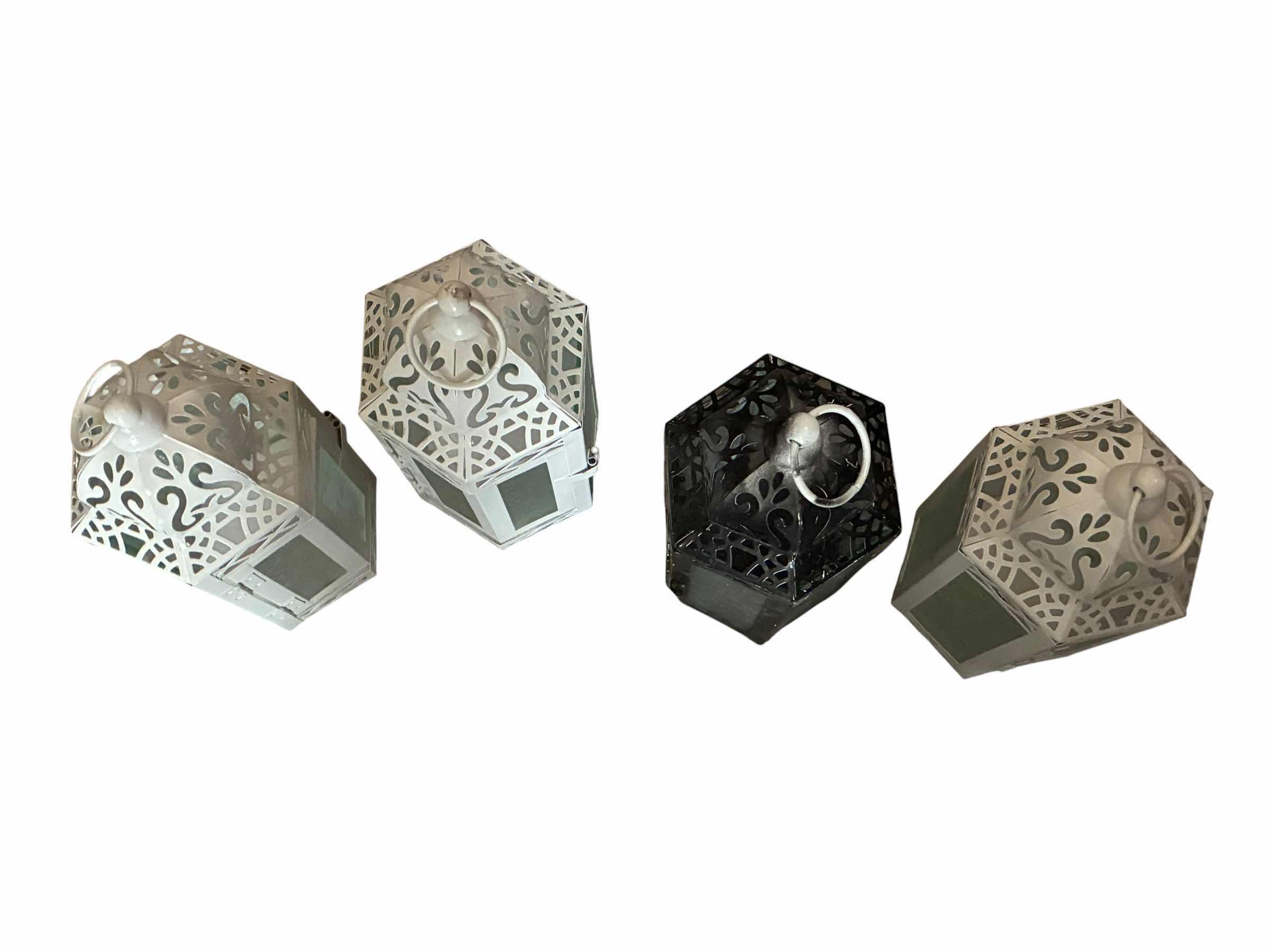 Photo 1 of DECORATIVE TABLE TOP/HANGING LANTERNS (4) H10”