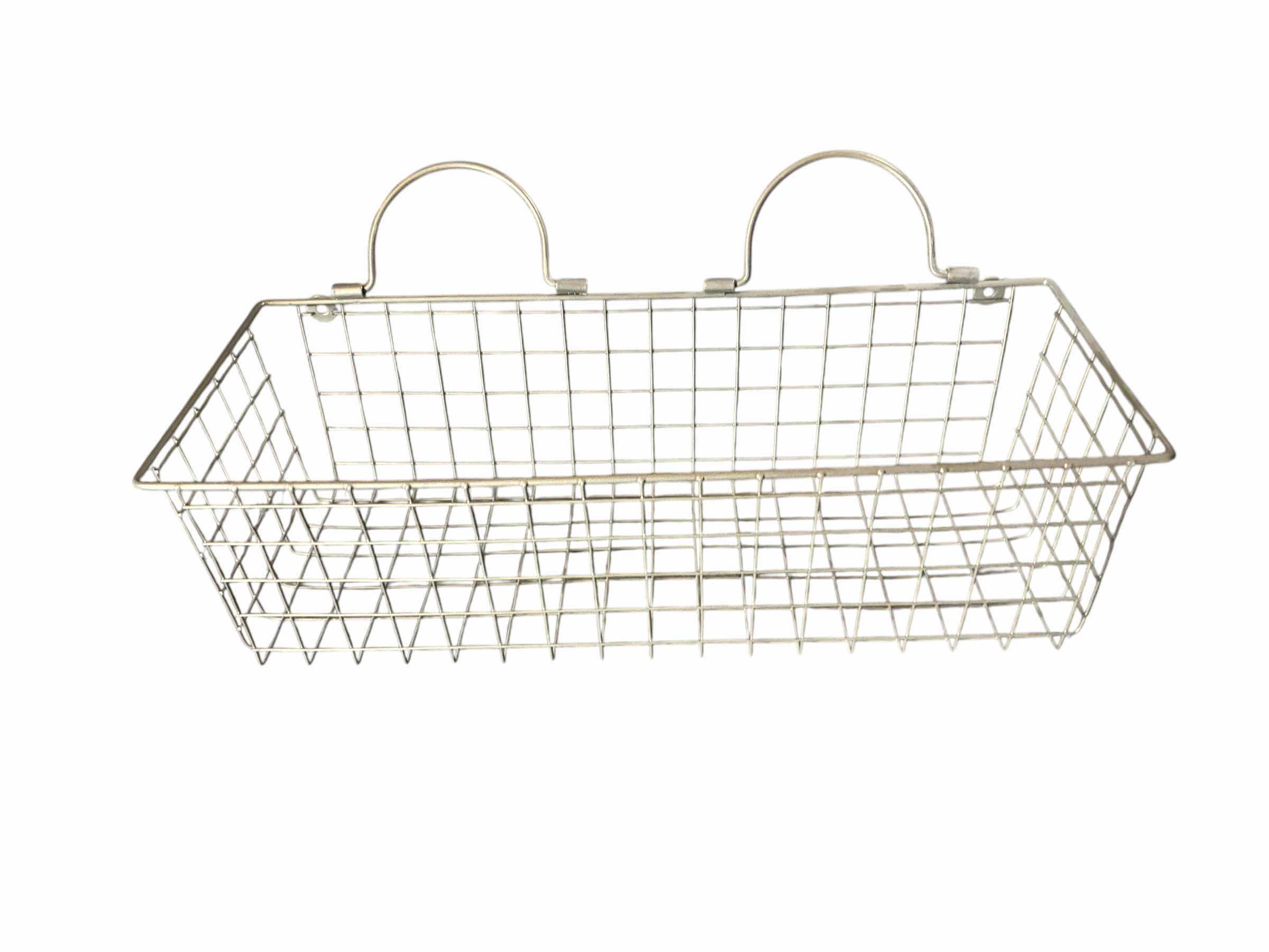 Photo 1 of GOLD WIRE WALL STORAGE BASKET (4)