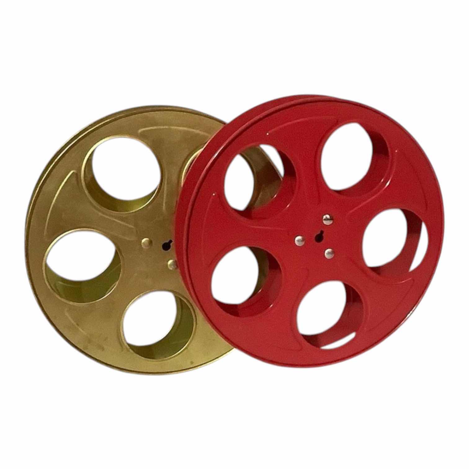 Photo 1 of GOLD & RED DECORATIVE FILM REELS