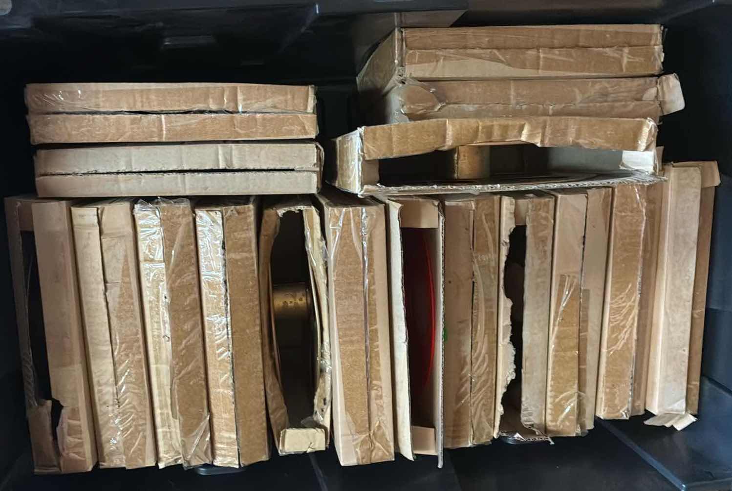 Photo 1 of GOLD & RED DECORATIVE FILM REELS