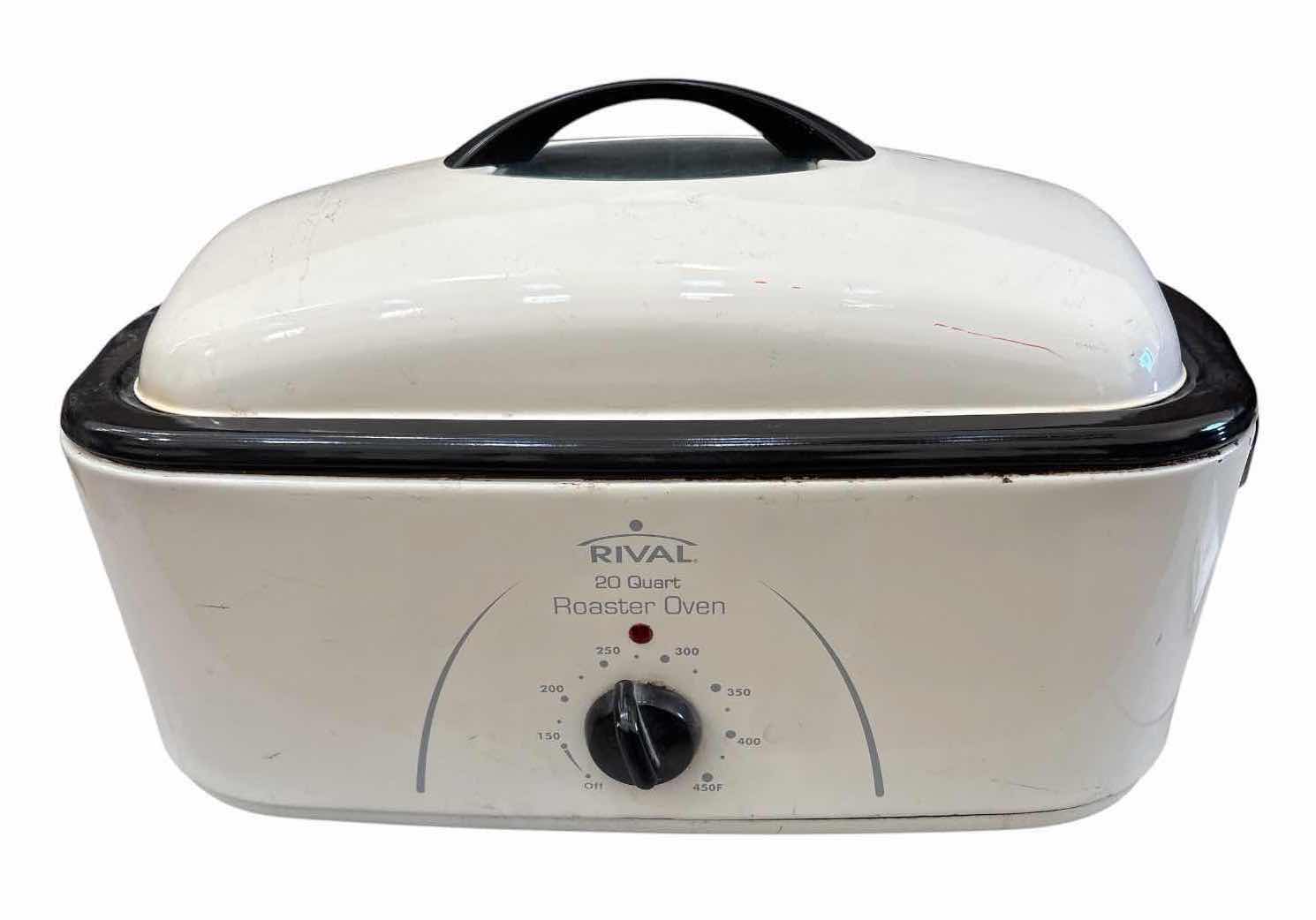 Photo 1 of RIVAL 20-QUART ELECTRIC ROASTER OVEN W/LID MODEL RO220 ROASTER