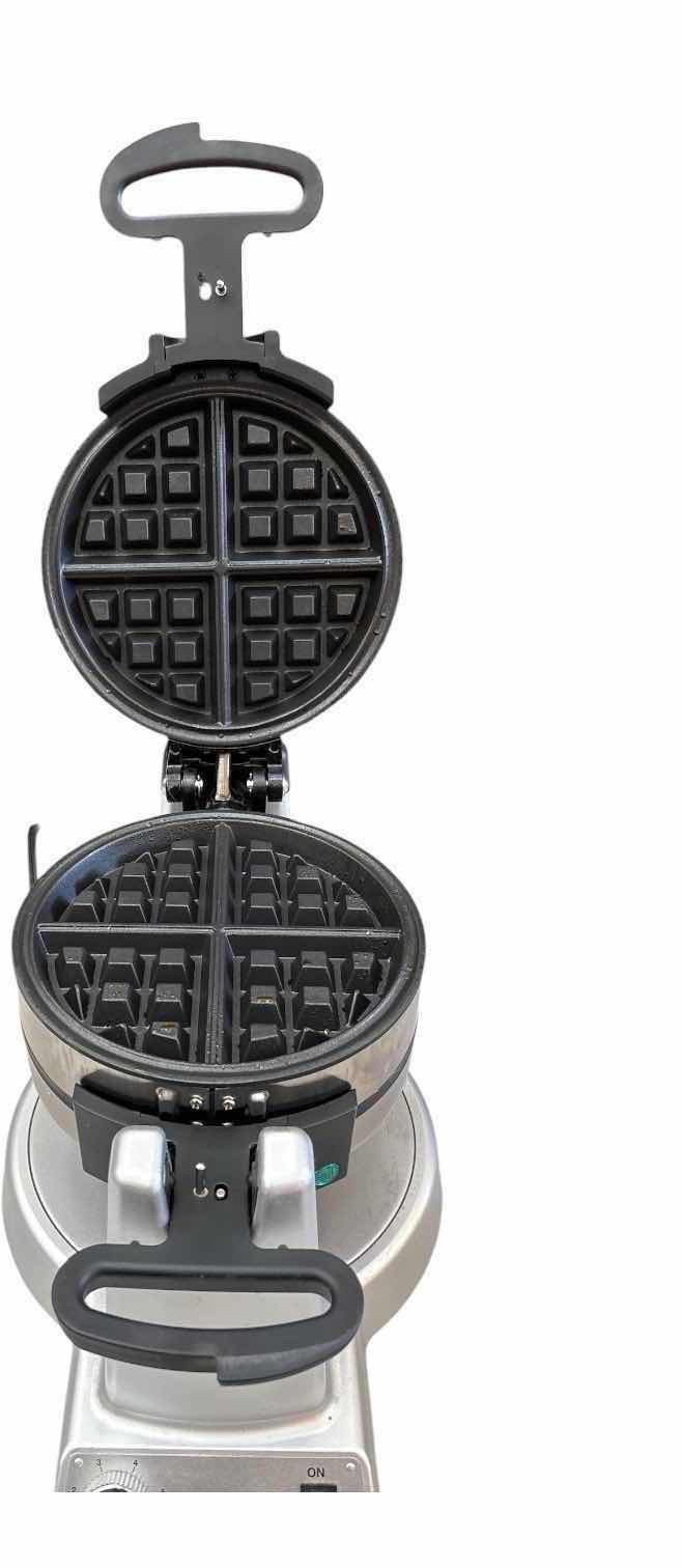 Photo 1 of CUISINART DOUBLE BELGIAN WAFFLE MAKER – STAINLESS STEEL $70
