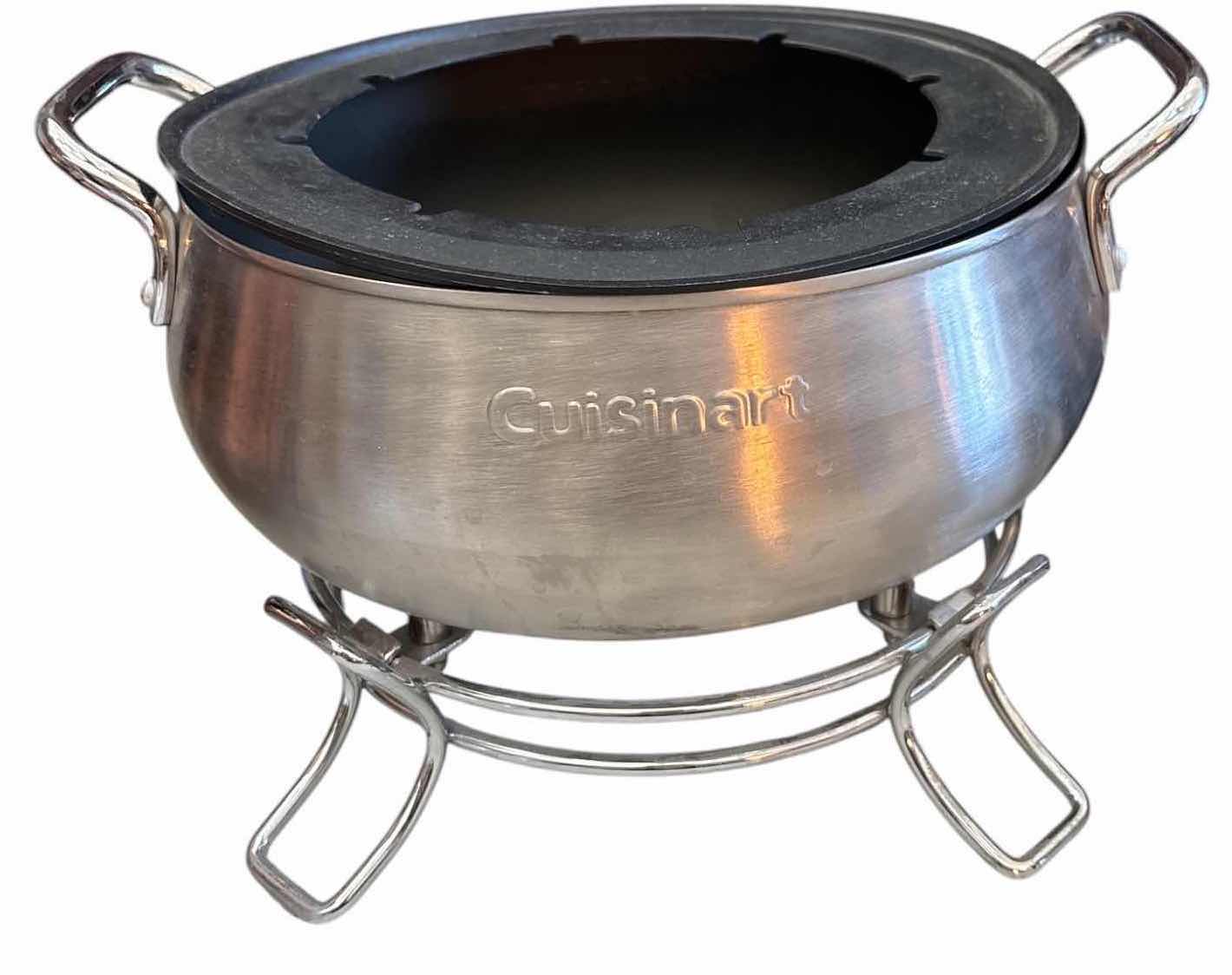 Photo 1 of 3-PCS FONDUE POTS / SERVING WARMERS – INCLUDING RIVAL STAINLESS STEEL