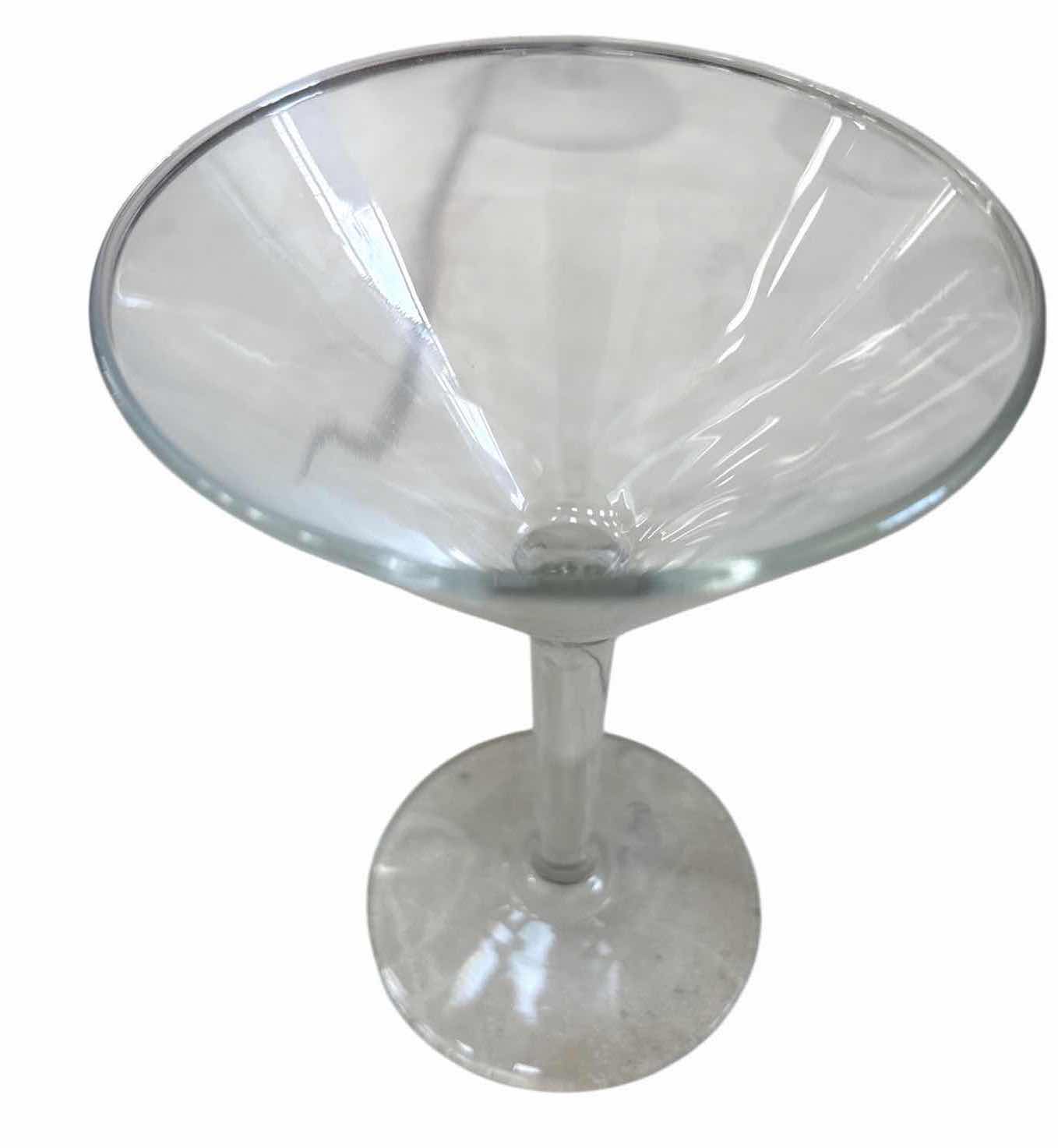 Photo 1 of 11-PCS MARTINI GLASSES H5.75”