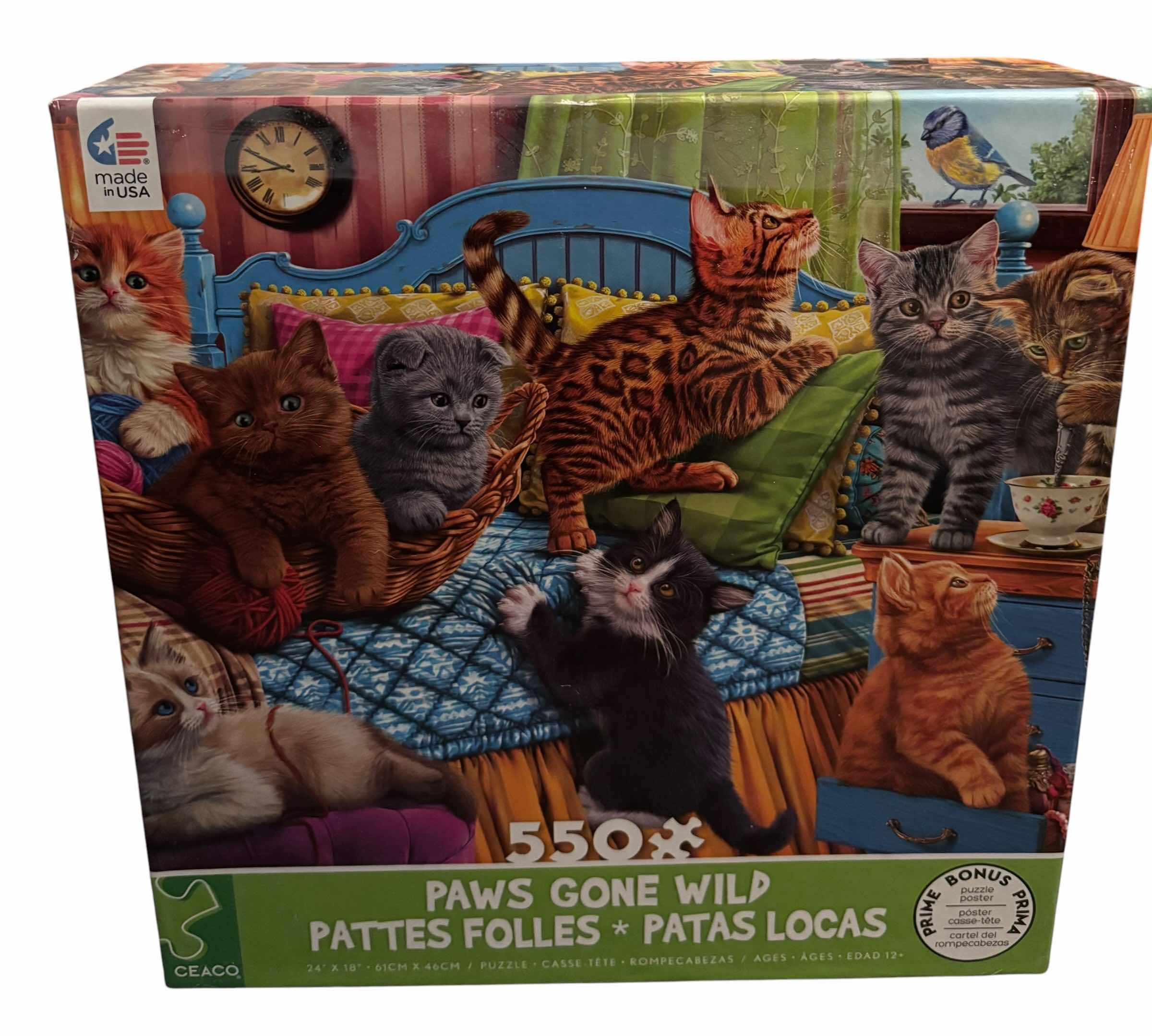 Photo 1 of NIB CAT & DOG PUZZLES 300-550 PIECES