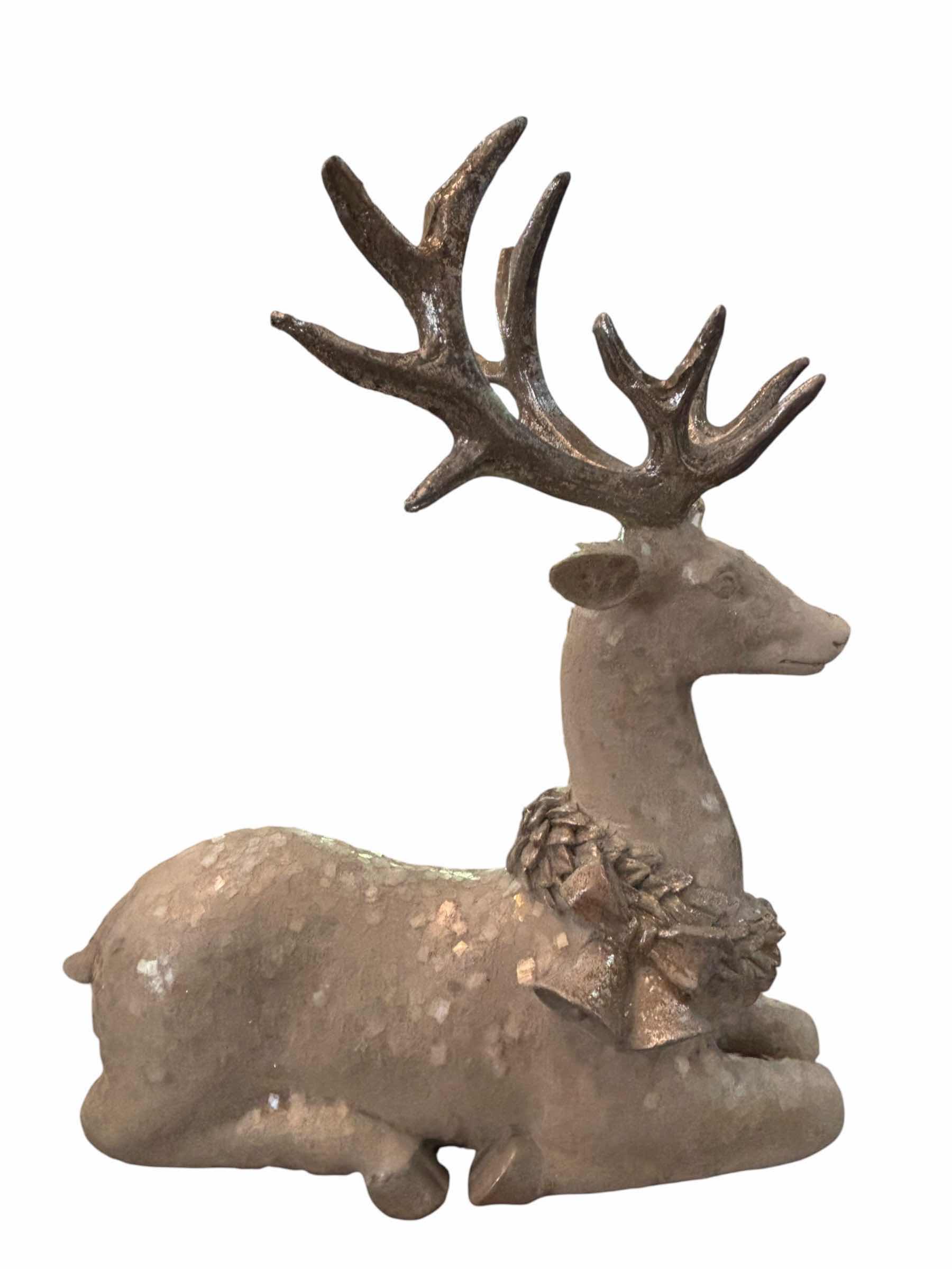 Photo 1 of GLITTERY, SHIMMERY CHRISTMAS REINDEER DECOR