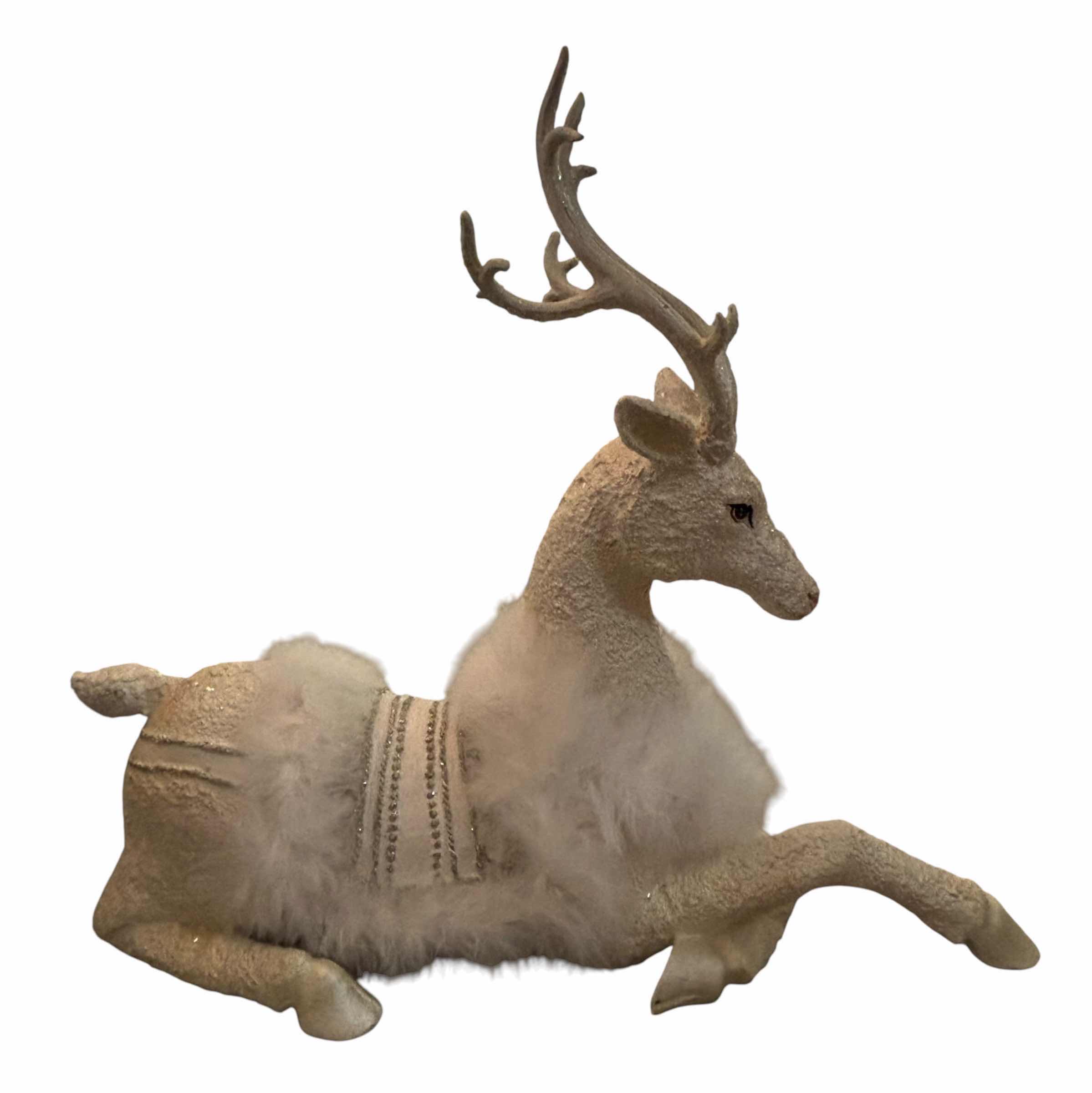 Photo 1 of GLITTERY, SHIMMERY CHRISTMAS REINDEER DECOR