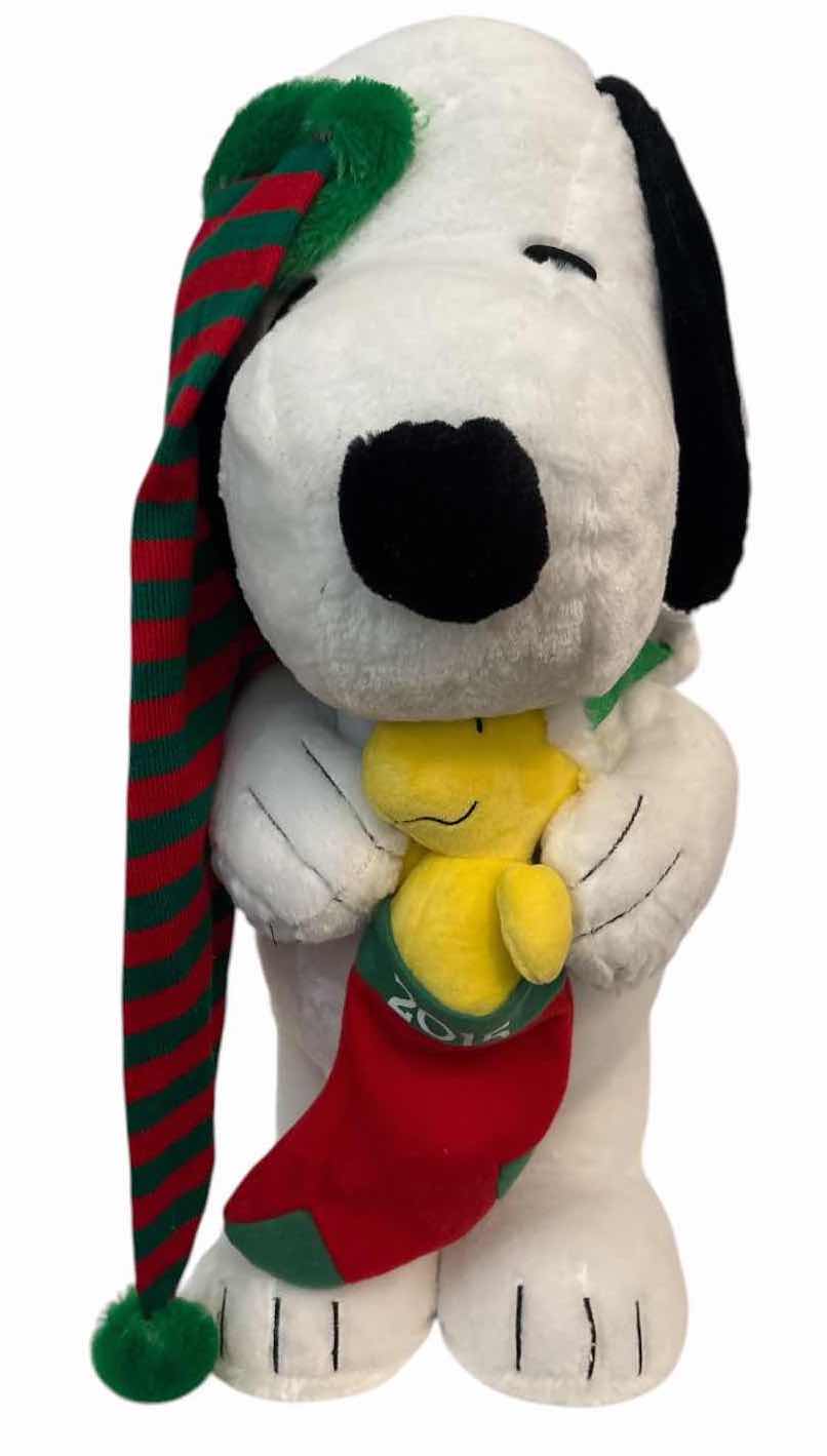 Photo 1 of NWT PEANUTS SNOOP LARGE CHRISTMAS PLUSH H24”