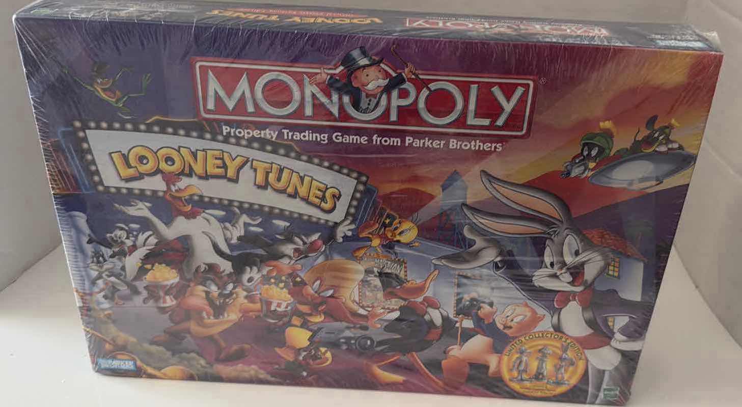 Photo 1 of NIB MONOPOLY LOONEY TUNES COLLECTORS EDITION