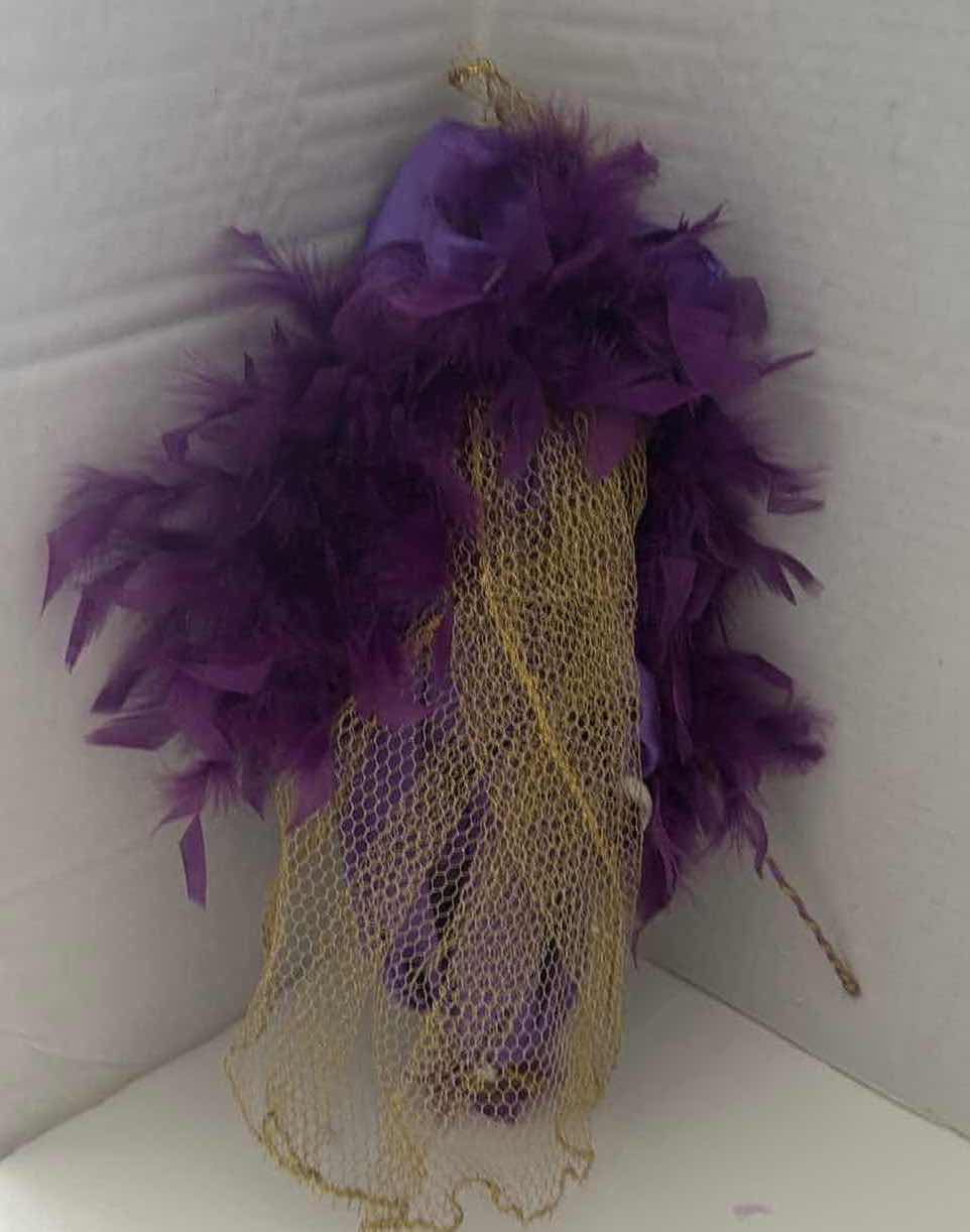 Photo 1 of PORCELAIN MARDI GRAS FIGURINE 19”H