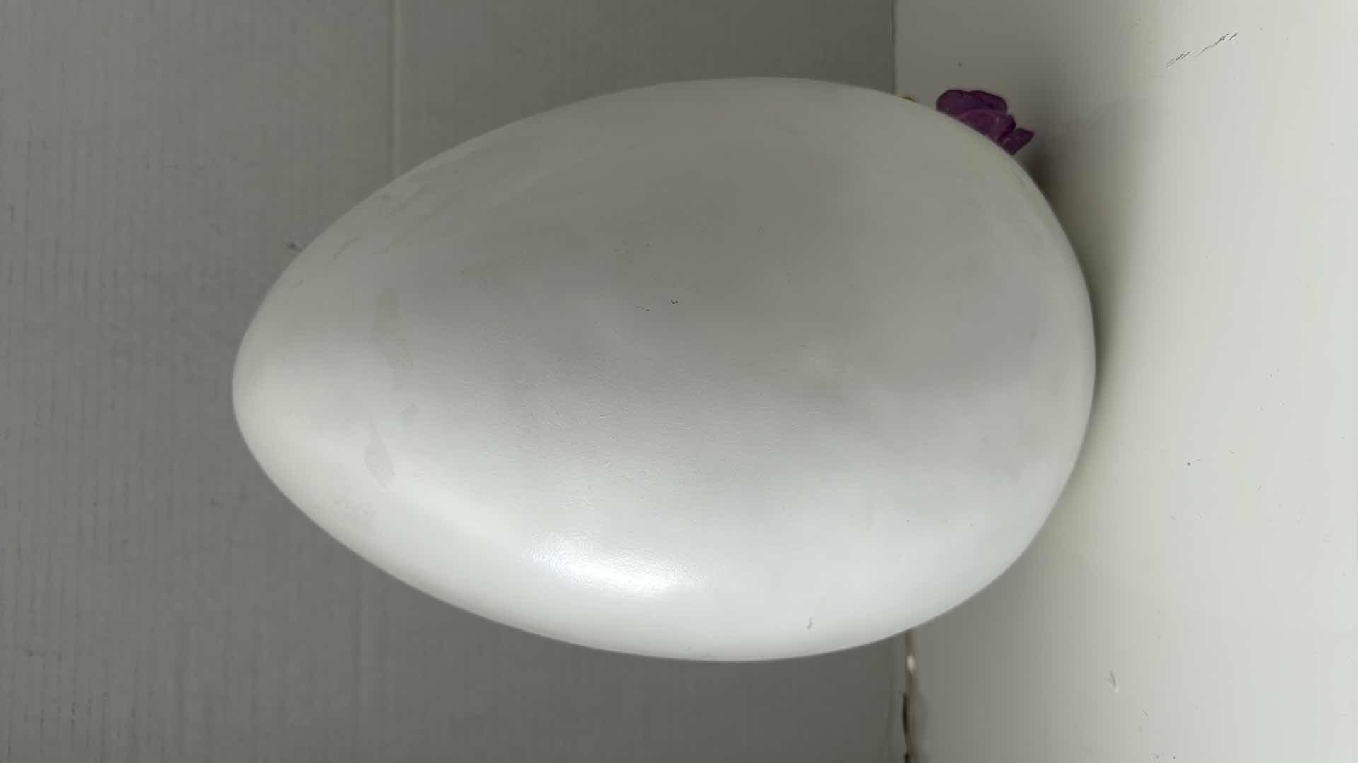 Photo 1 of LAURA ASHLEY CERAMIC FLORAL EASTER EGG H15” W11”