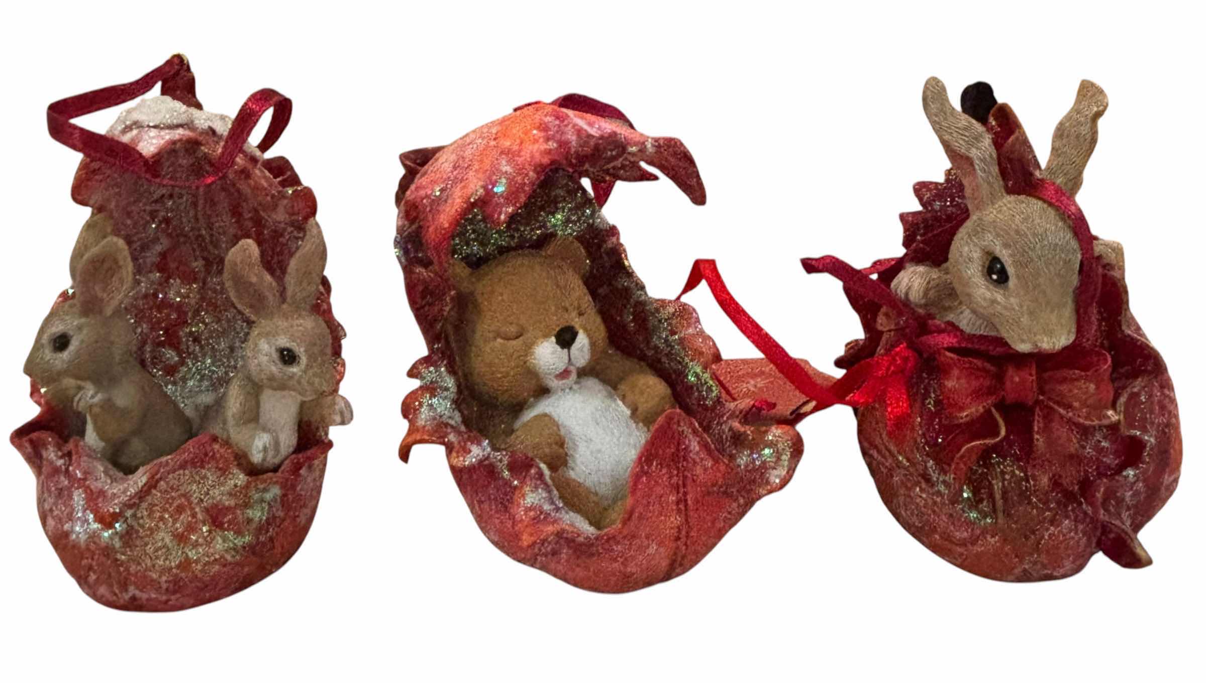 Photo 1 of SEVEN CHRISTOPHER RADKO COLLECTIBLE ORNAMENTS & FIGURINES