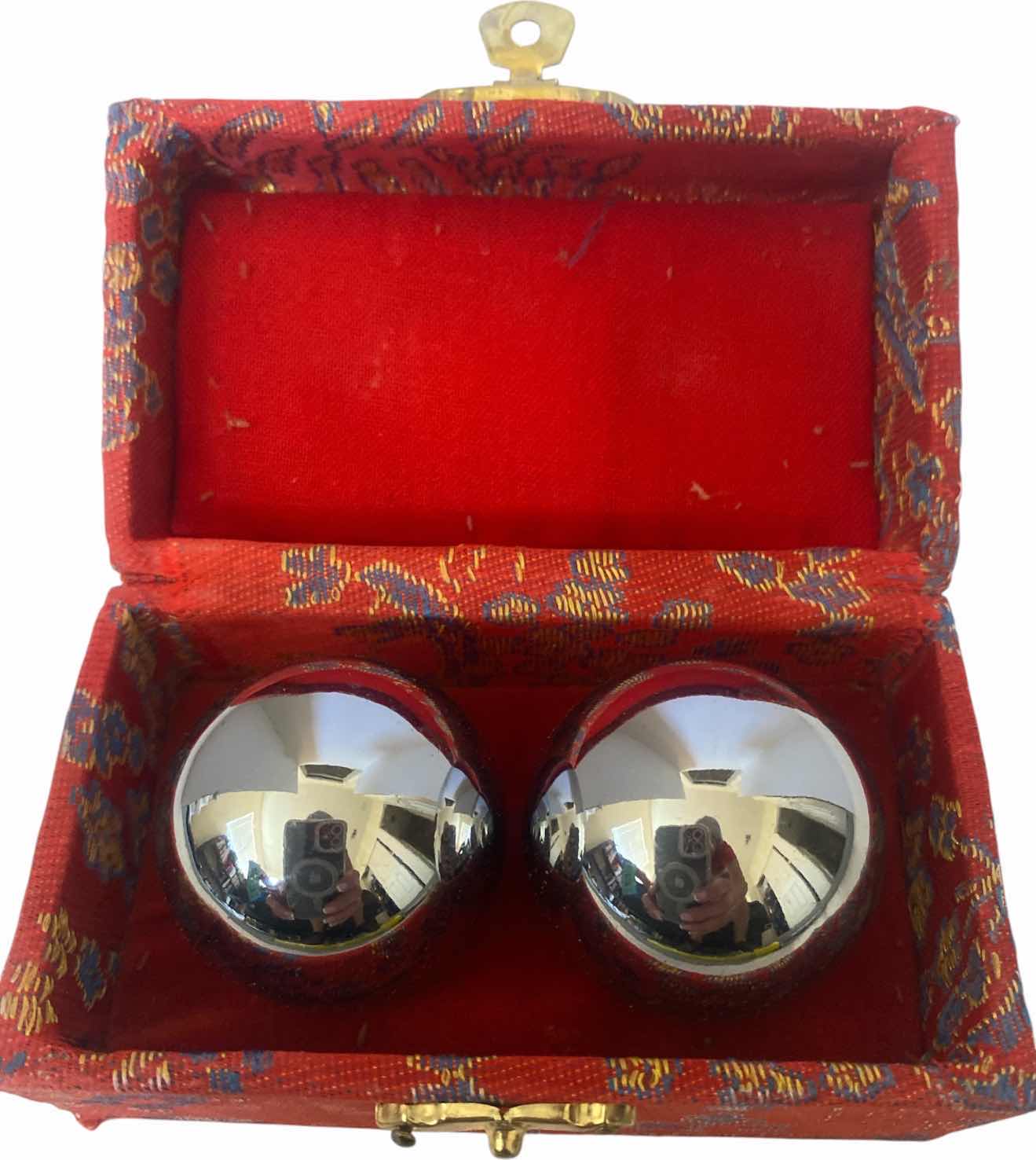 Photo 1 of CHINESE BAODING HEALTH EXERCISE STRESS BALLS $60
