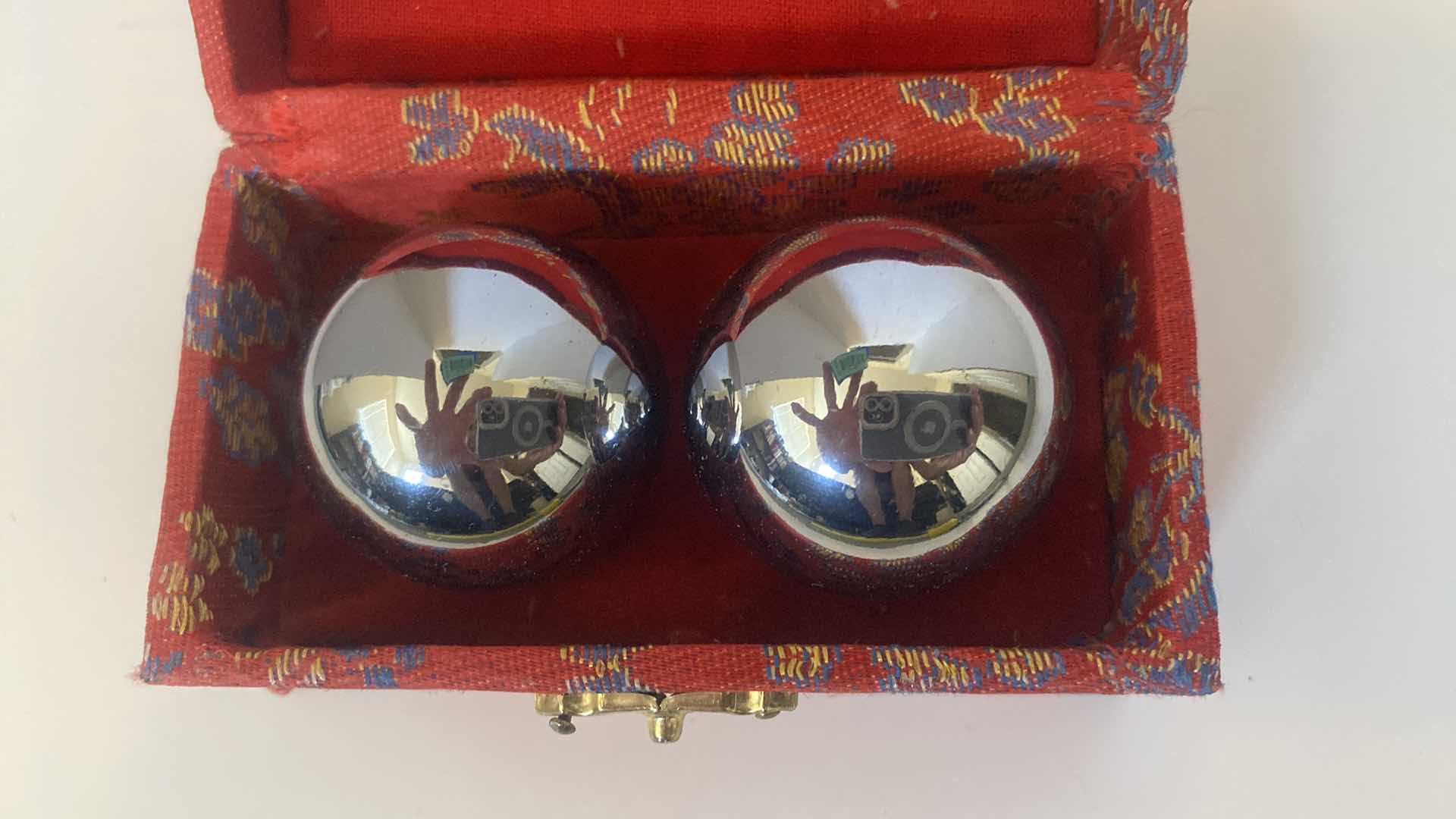 Photo 1 of CHINESE BAODING HEALTH EXERCISE STRESS BALLS $60