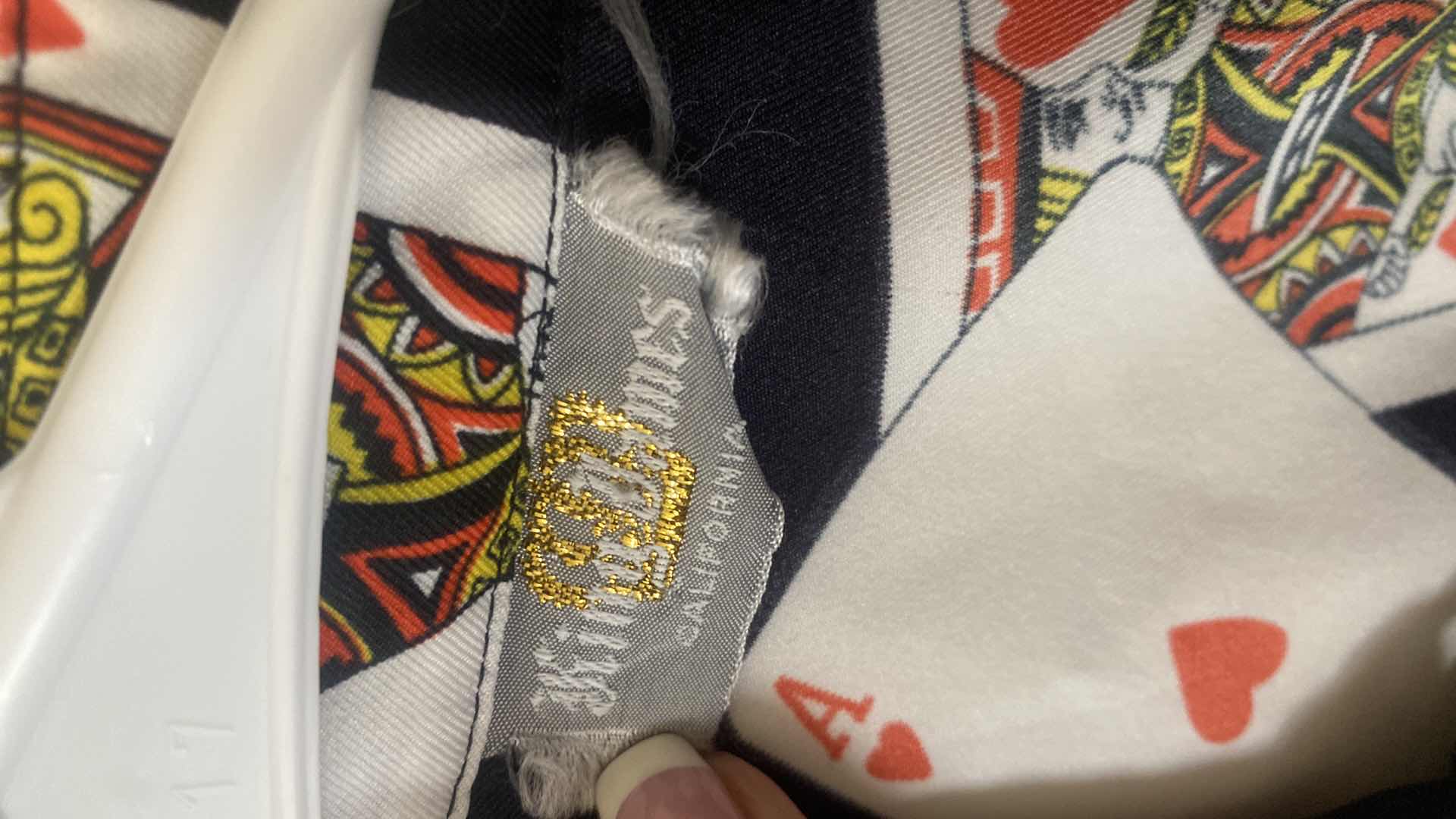 View 2 of WOMEN’S KING JAMES SHIRT WITH CARDS SIZE SMALL