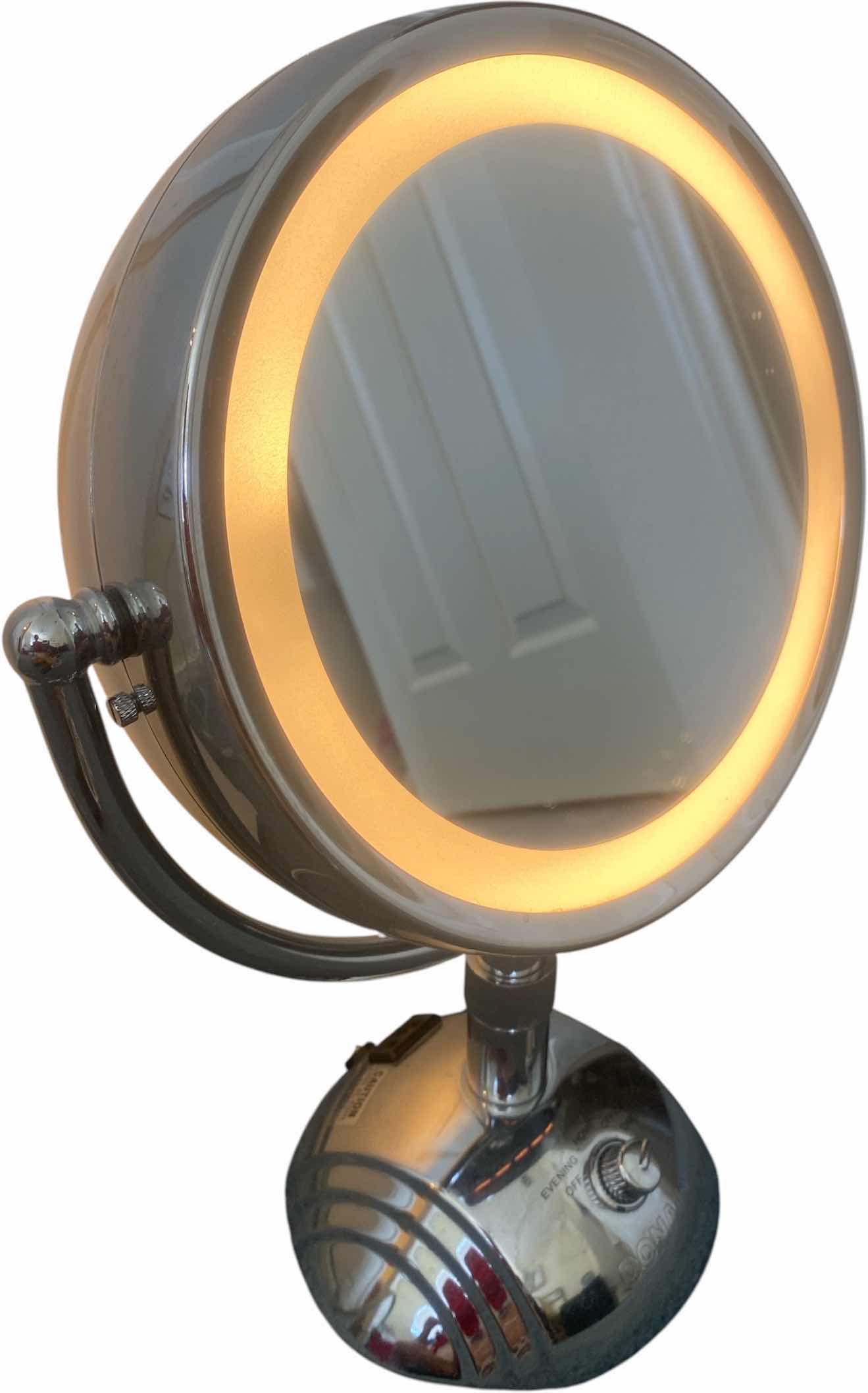 Photo 1 of CONAIR DUAL SIDED LIGHTED MAKEUP MIRROR