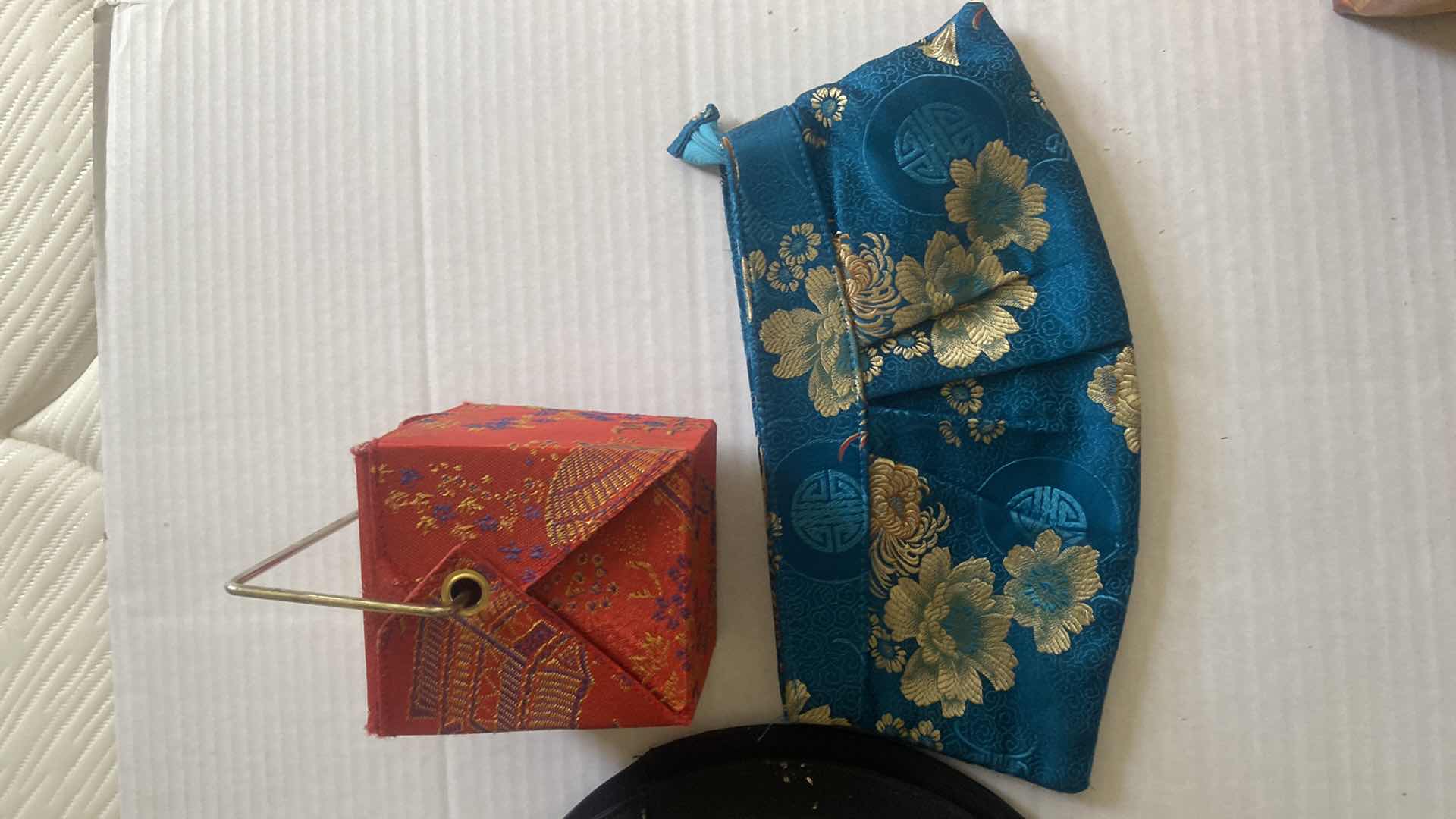 Photo 1 of WOMEN’S ASIAN INSPIRED EVENING BAGS LARGEST 10 1/2 INCHES ROUND