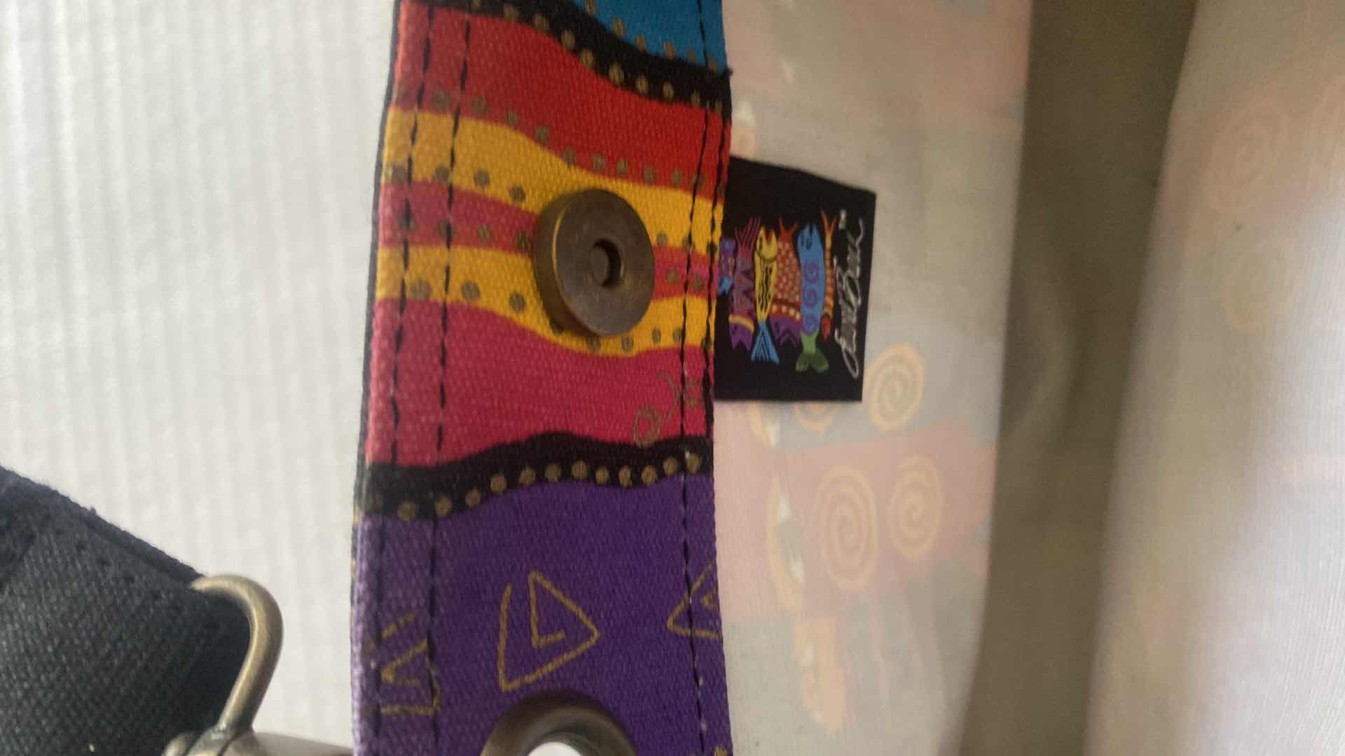 Photo 1 of VINTAGE LAUREL, BIRCH CANVAS, CAT BAG & VINTAGE CRAYOLA COLOR, PALETTE BEADED BAG