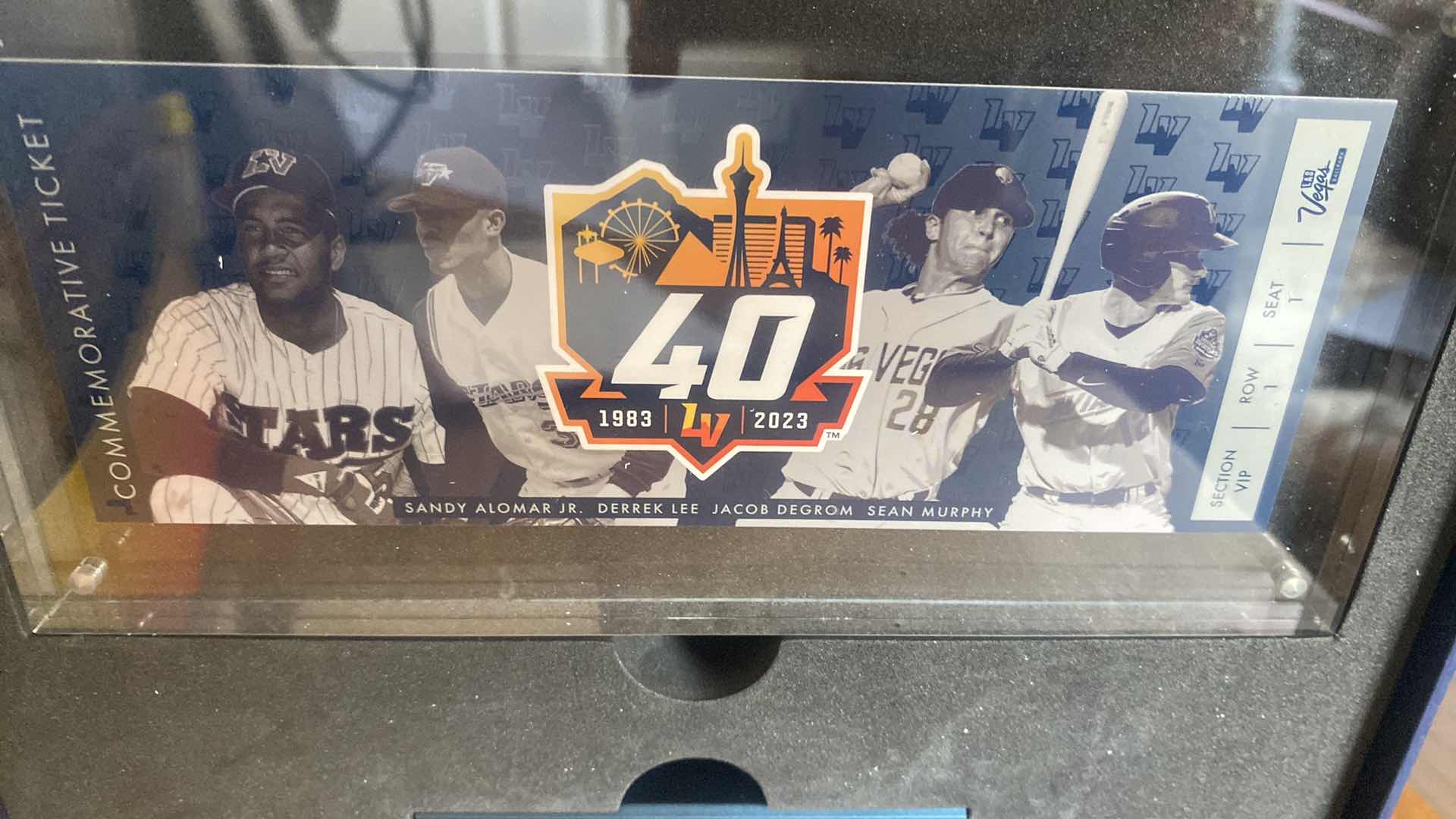 Photo 1 of LAS VEGAS AVIATORS 2023 SEASON TICKET MEMBERS VIP TICKET PLAQUE & THUMB DRIVE IN GIFT BOX PLUS INSULATED MUG