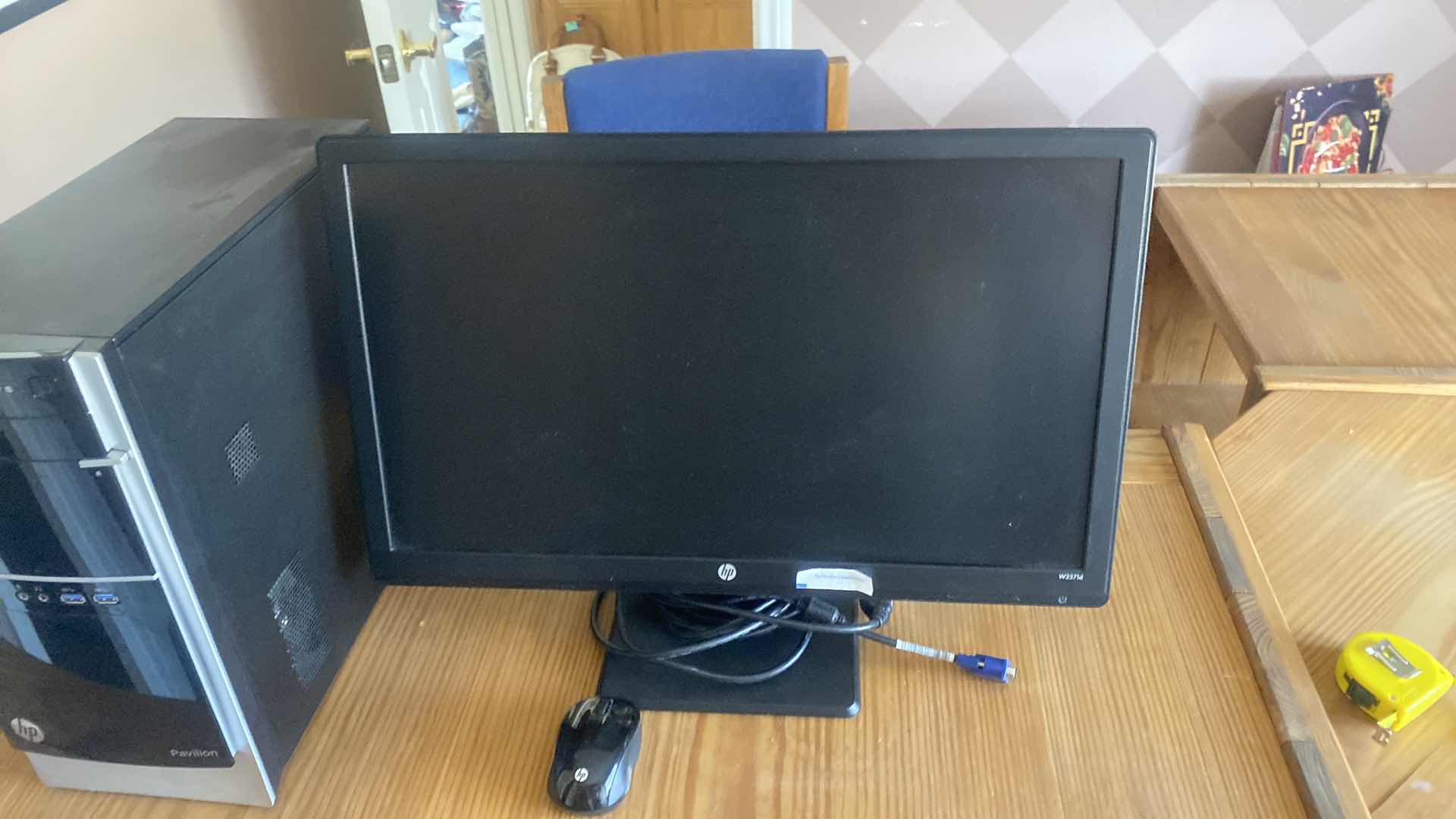 Photo 1 of HP PAVILION COMPUTER WITH 23” MONITOR AND WIRELESS MOUSE