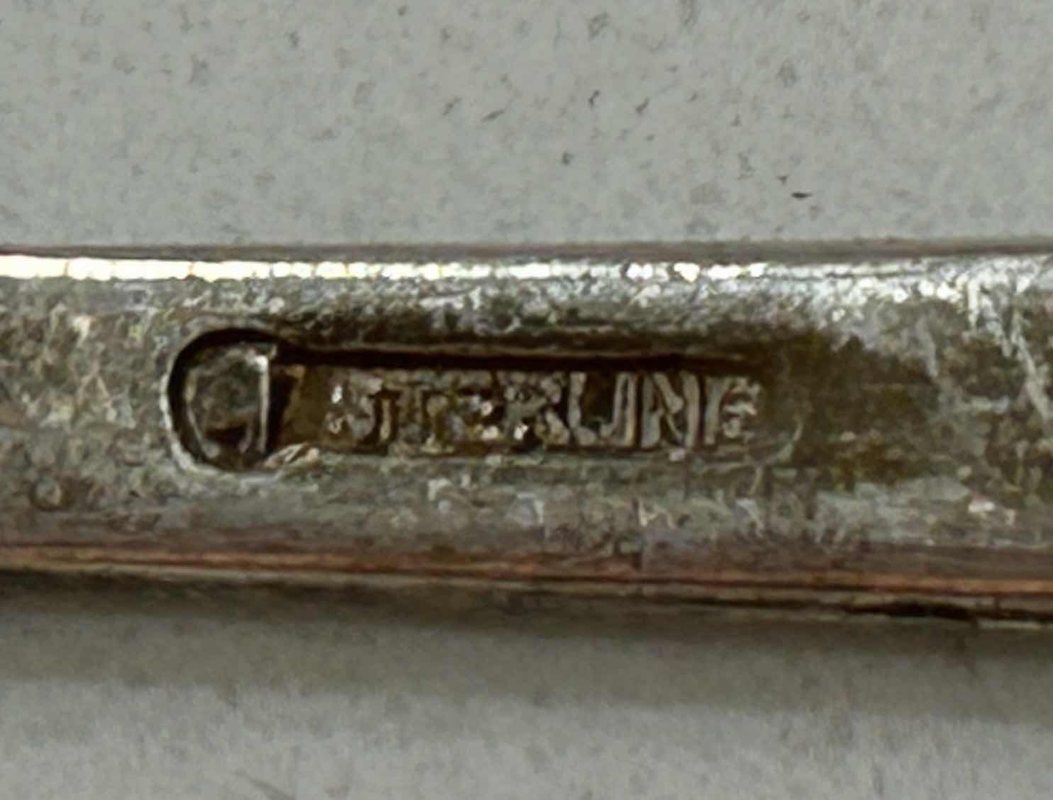 Photo 1 of MASTER BUTTER KNIFE STAMPED STERLING SILVER 34.55grams