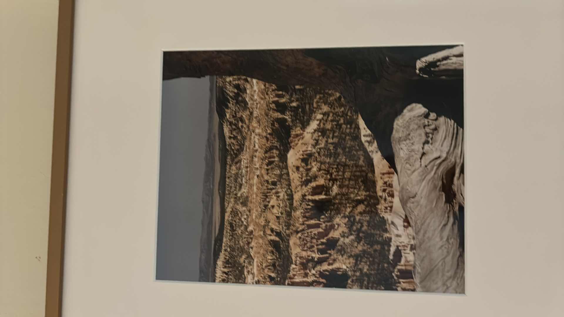 Photo 1 of FOUR FRAMED LANDSCAPE PHOTOGRAPHY ARTWORK PIECES, CAPTURING THE DRAMATIC ROCK FORMATIONS AND SWEEPING VISTAS OF BRYCE CANYON NATIONAL PARK 14 1/4” x H16 1/4”