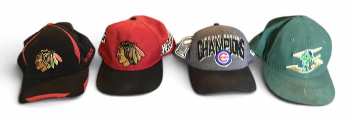 Photo 1 of VINTAGE BASEBALL HATS
