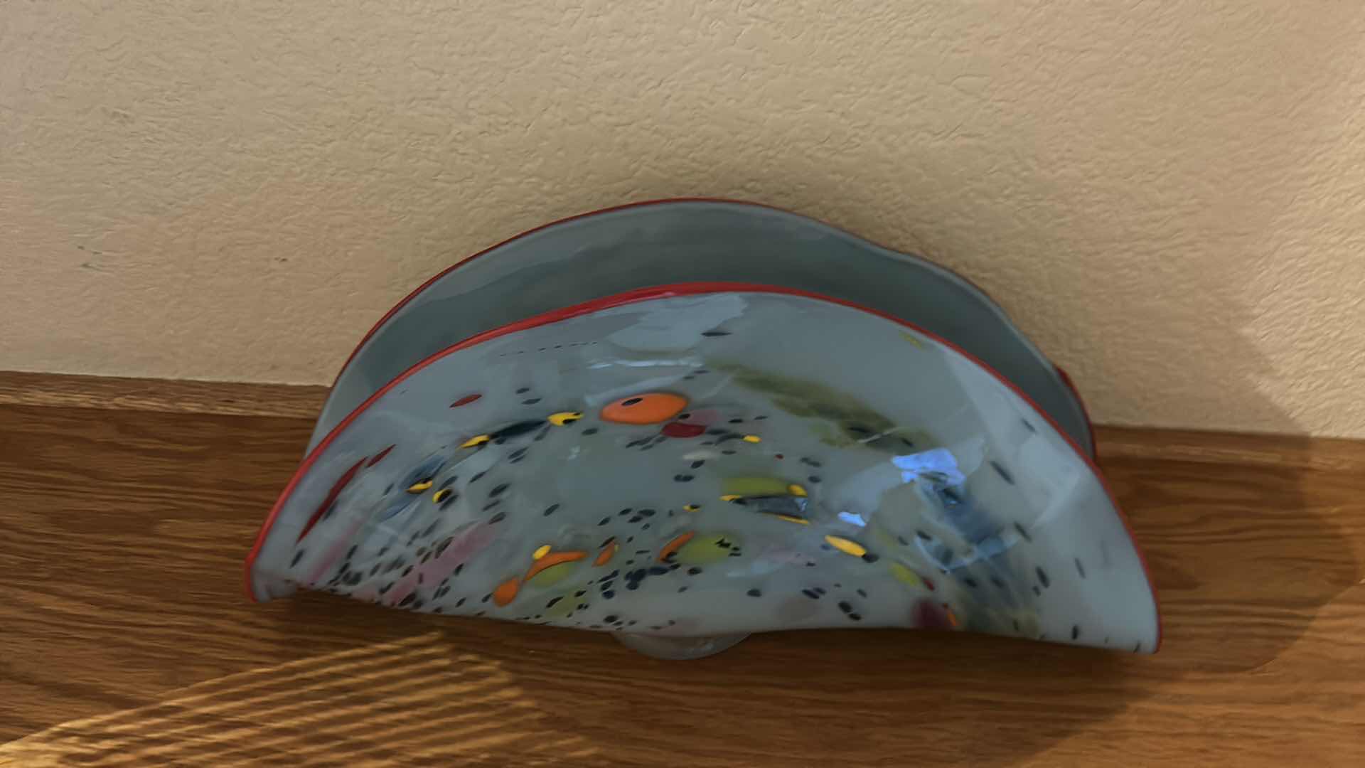 Photo 1 of MURANO GLASS SEAFORM SCULPTURE H5 1/2”