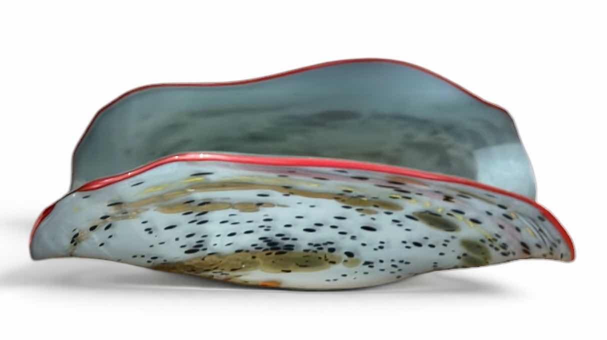 Photo 1 of MURANO GLASS SEAFORM SCULPTURE H5 1/2”