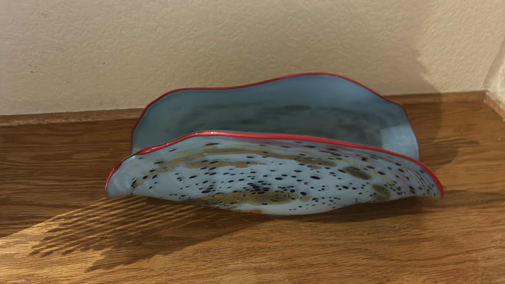 Photo 1 of MURANO GLASS SEAFORM SCULPTURE H5 1/2”
