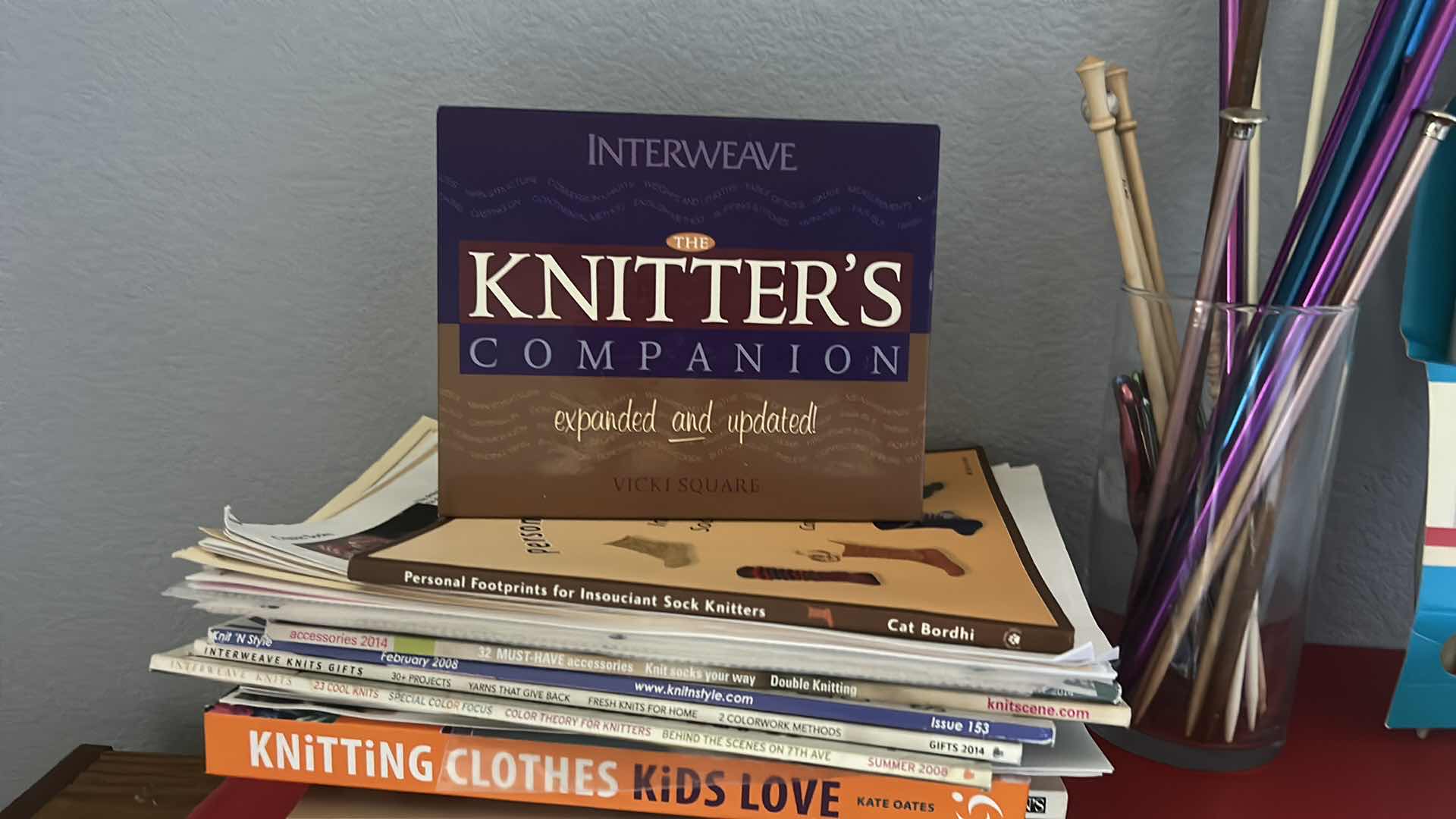Photo 1 of KNITTING BOOKS AND SUPPLIES