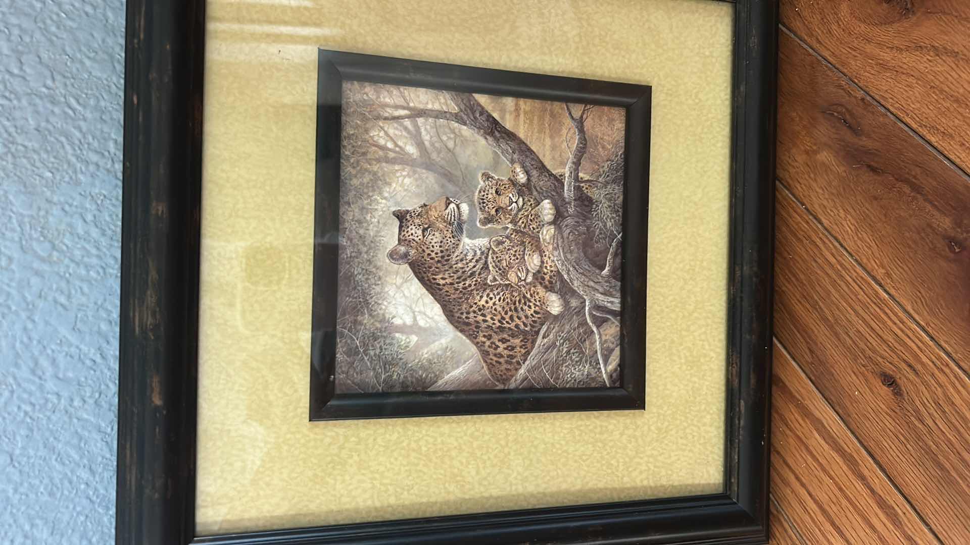 Photo 1 of FRAMED HOME INTERIORS SAFARI PRINT ARTWORK PIECES. 12” x H12”