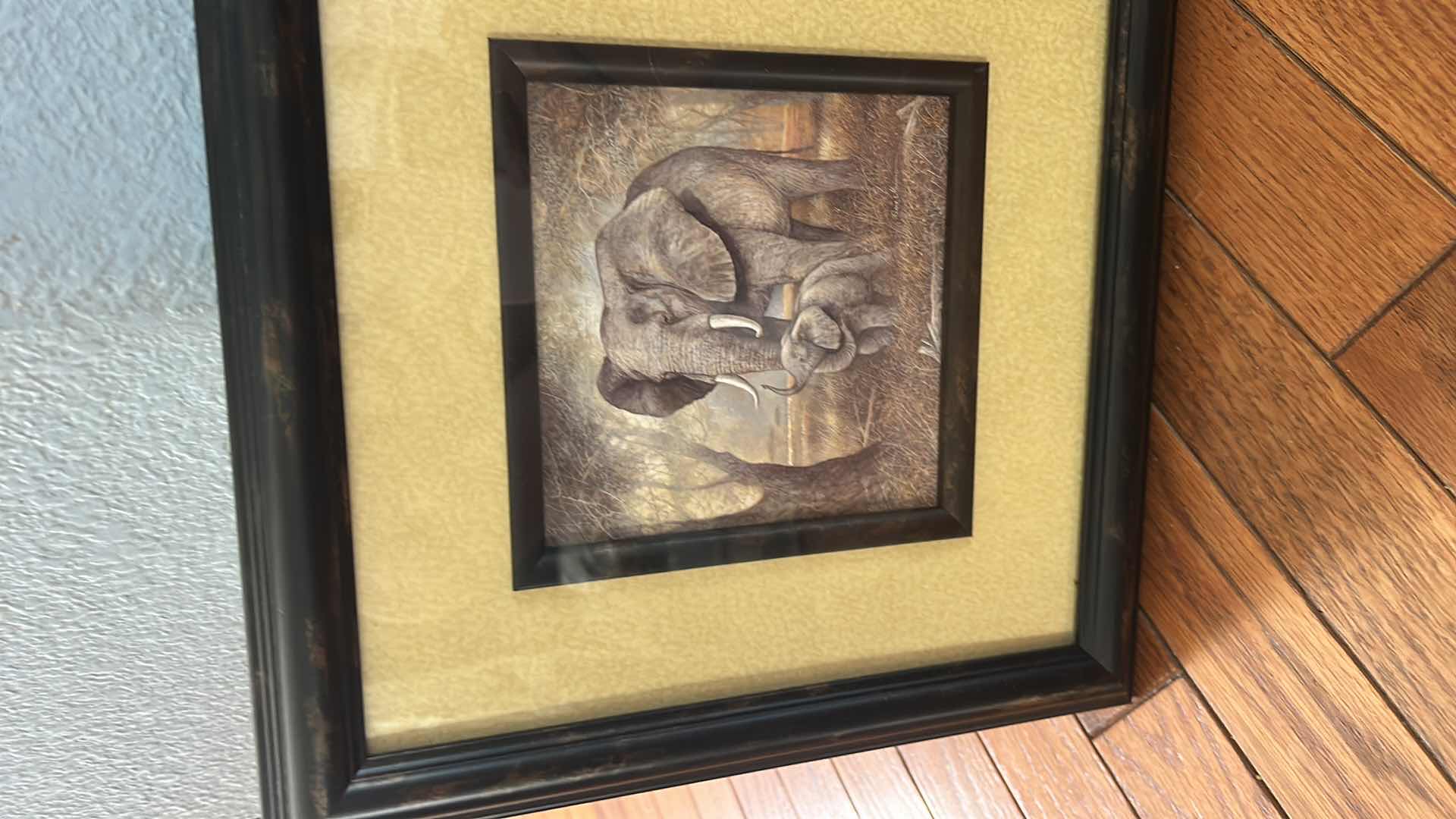 Photo 1 of FRAMED HOME INTERIORS SAFARI PRINT ARTWORK PIECES. 12” x H12”