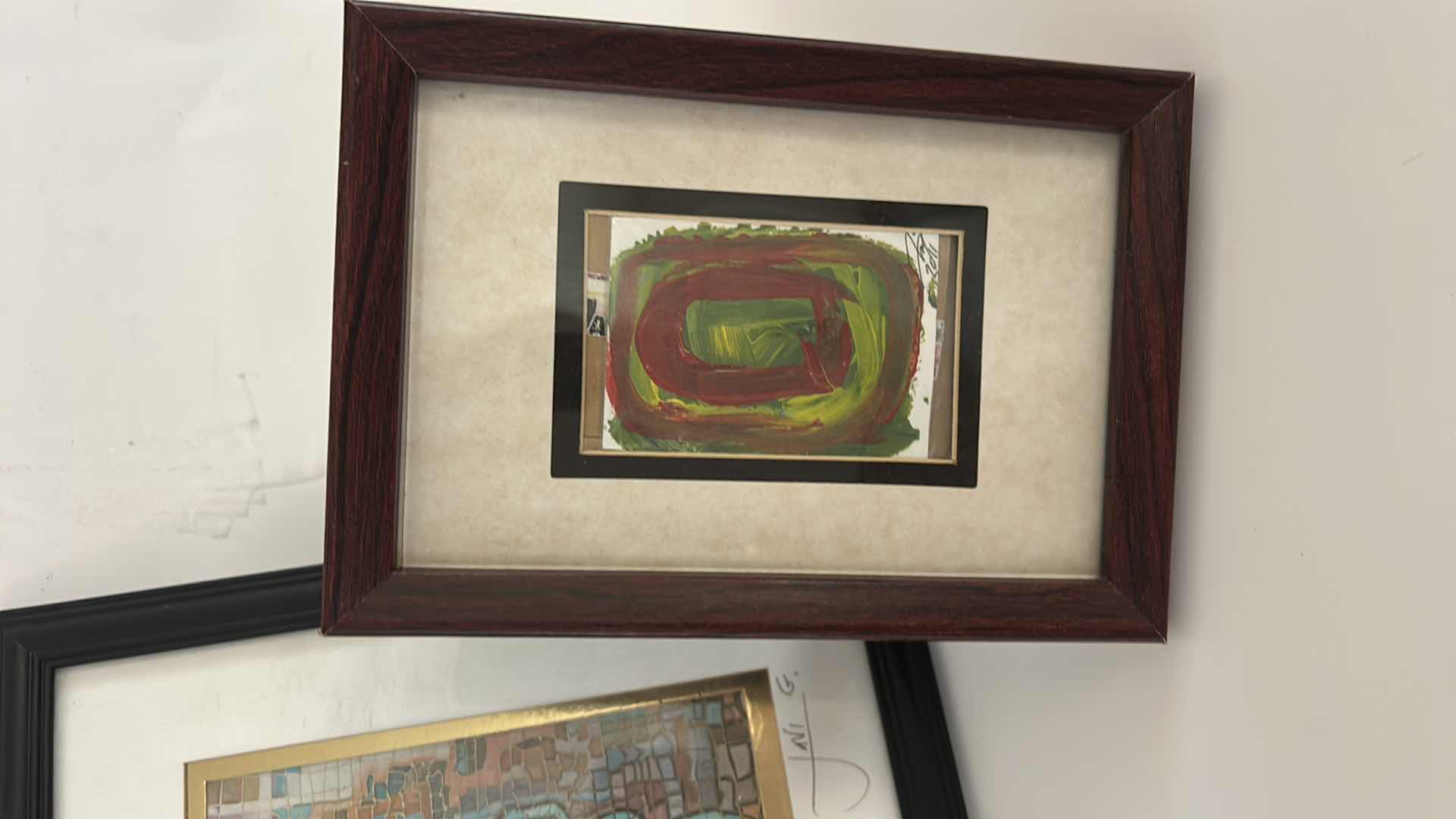Photo 1 of 3 FRAMED ARTWORK PIECES (LARGEST 12 x H9.5)