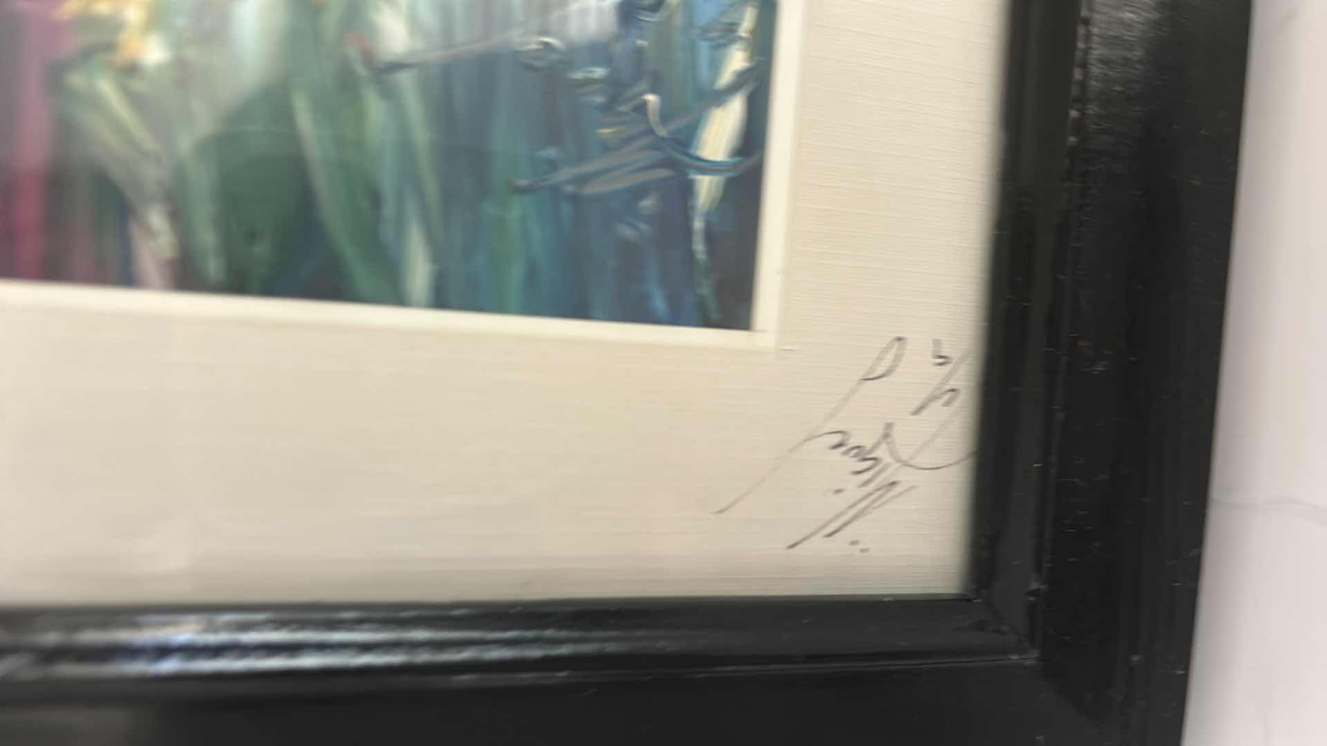 Photo 1 of FRAMED SIGNED BY ARTIST IMPRESSIONISTIC NAUTICAL PAINTING ARTWORK 10” x H12”