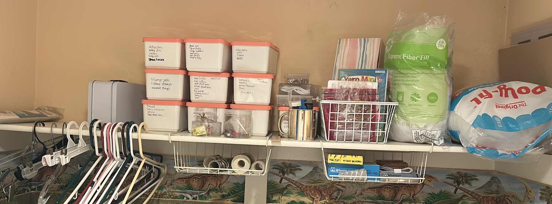 Photo 1 of CONTENTS ON SHELF IN LAUNDRY ROOM