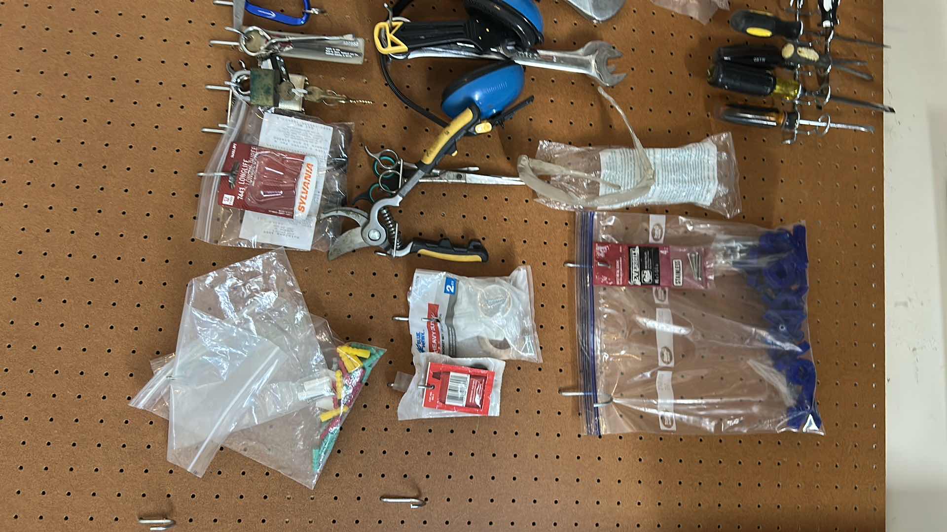 Photo 1 of PEGBOARD WALL FULL OF TOOLS
