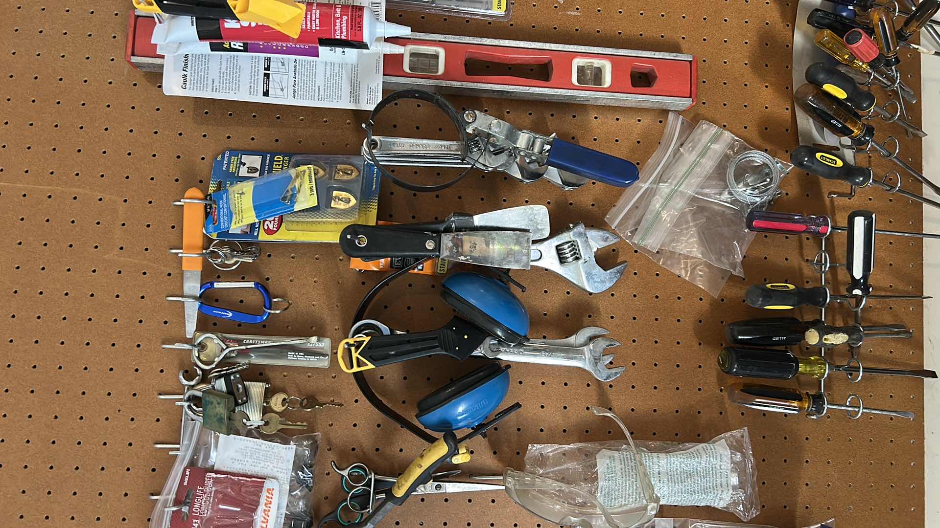 Photo 1 of PEGBOARD WALL FULL OF TOOLS