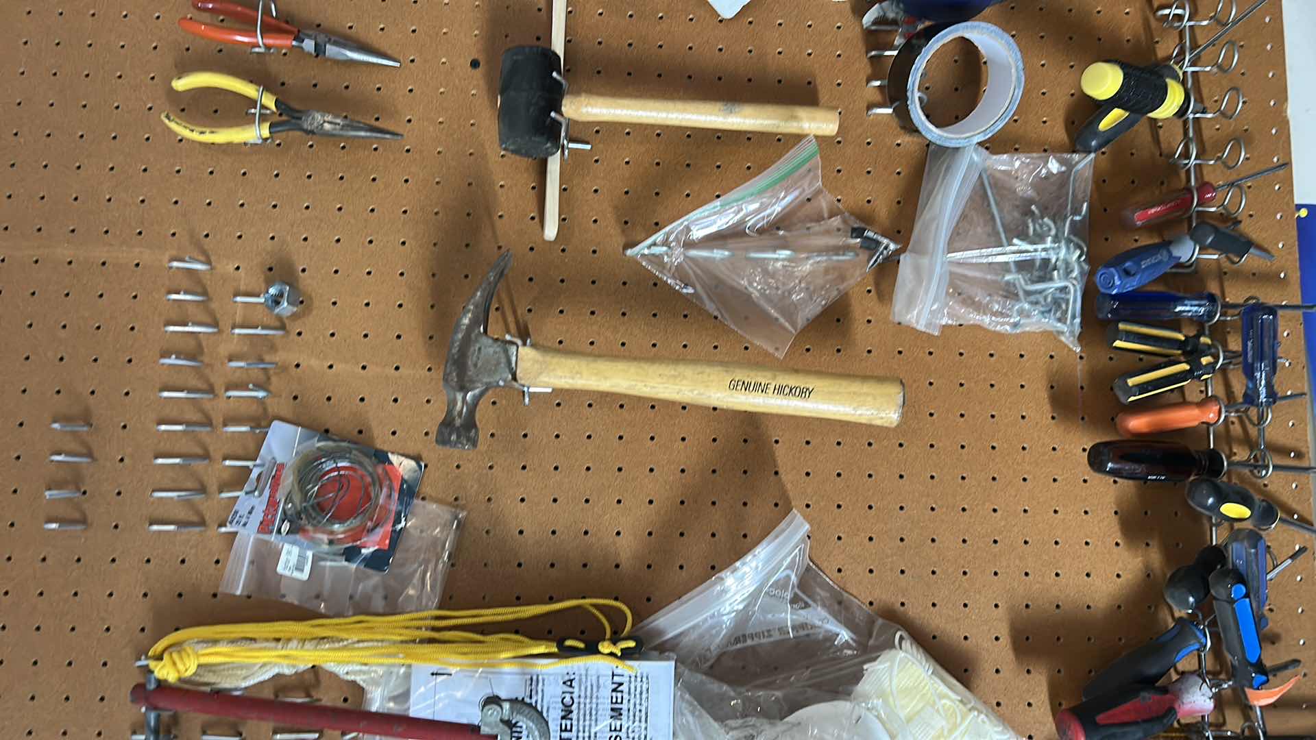 Photo 1 of PEGBOARD WALL FULL OF TOOLS