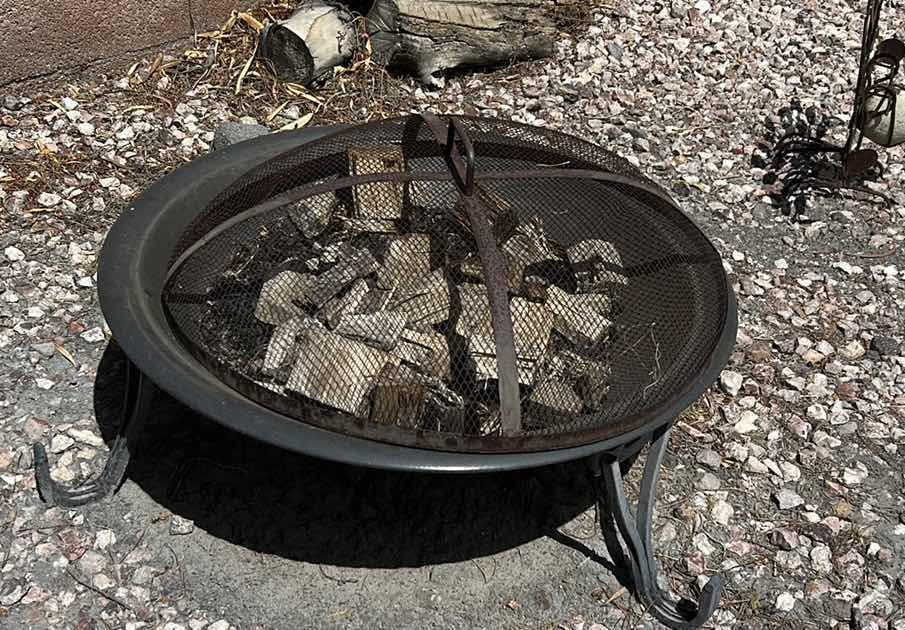 Photo 1 of OUTDOOR DECOR AND FIRE PIT