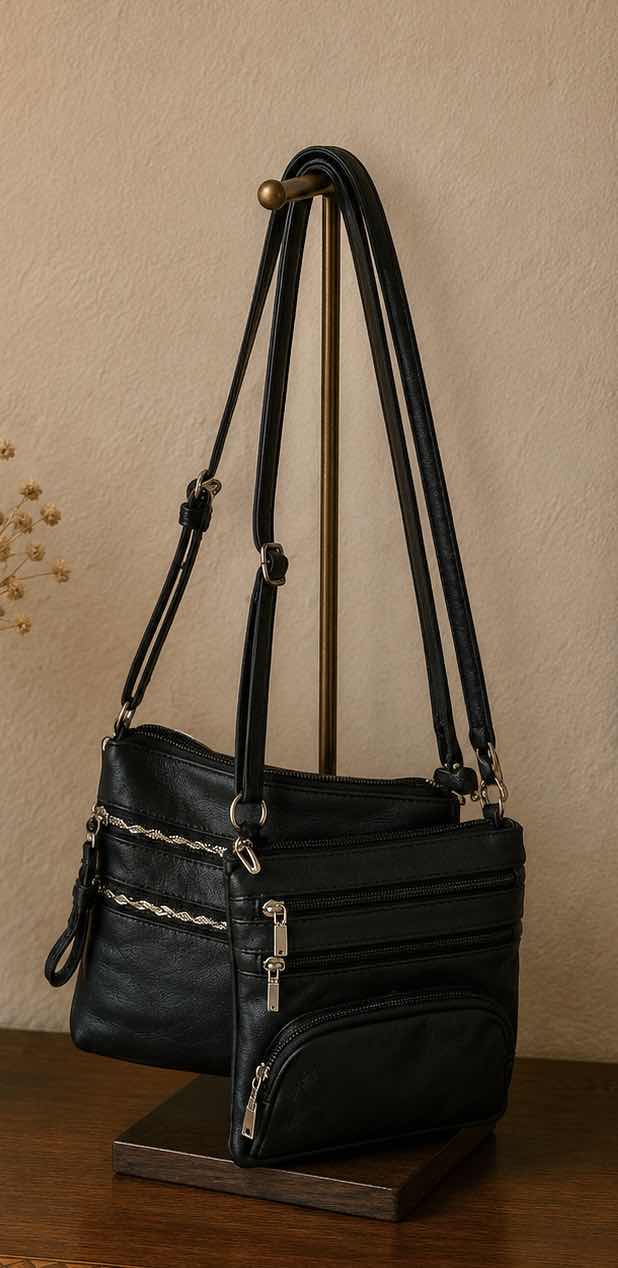Photo 1 of 2 BLACK CROSSBODY BAGS