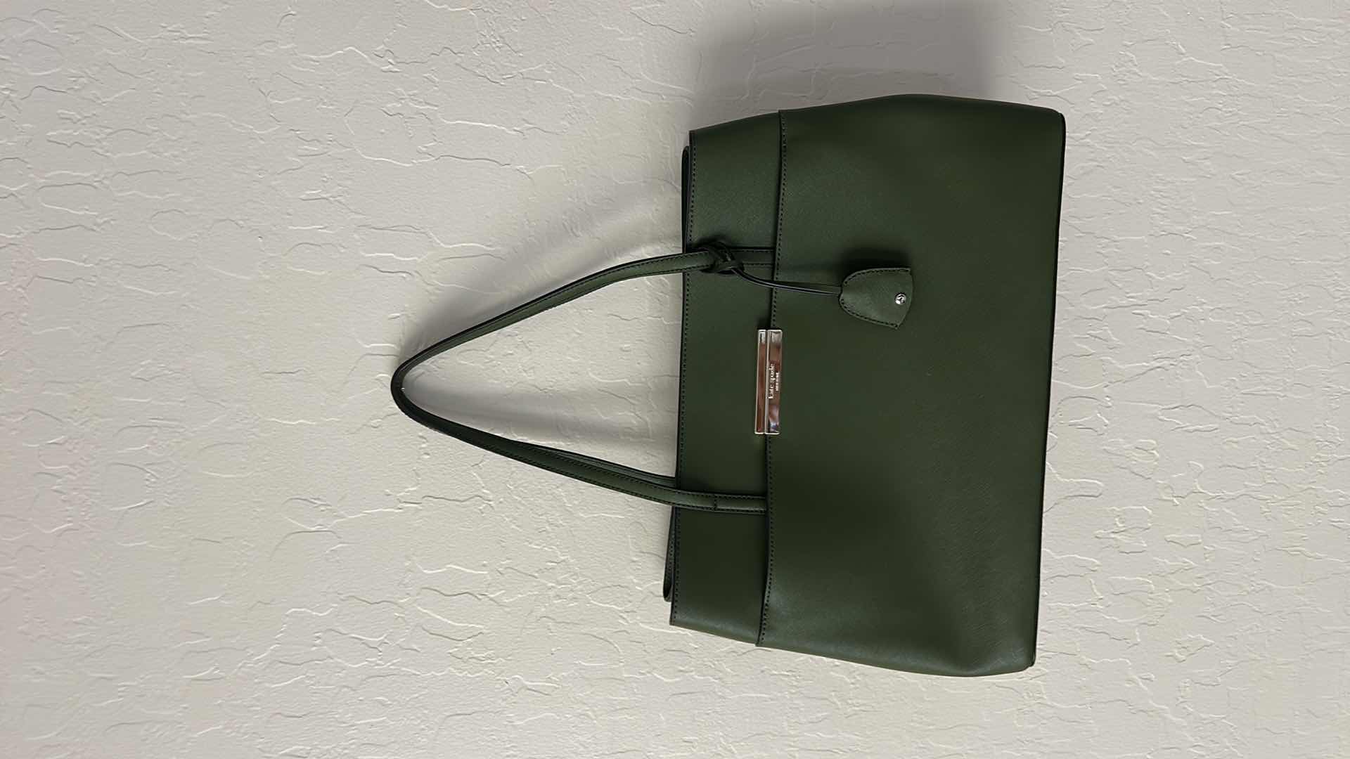 Photo 1 of OLIVE GREEN, KATE SPADE MADEIN WAY, SAFFIANO LEATHER TOTE